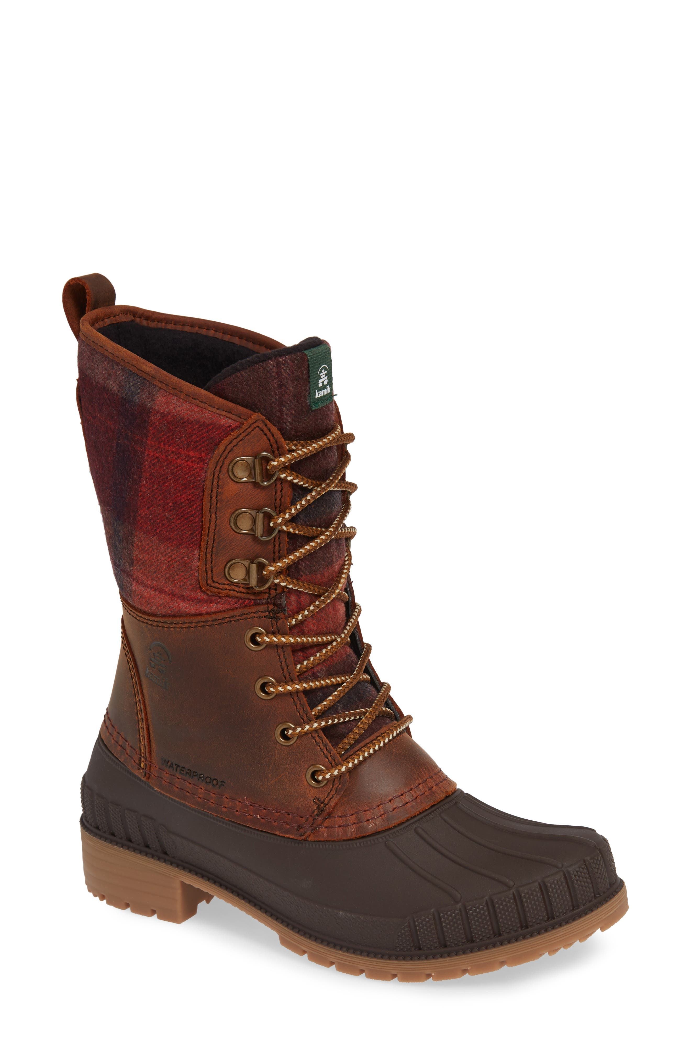 Kamik Sienna 2 Duck Waterproof Boot, Brown