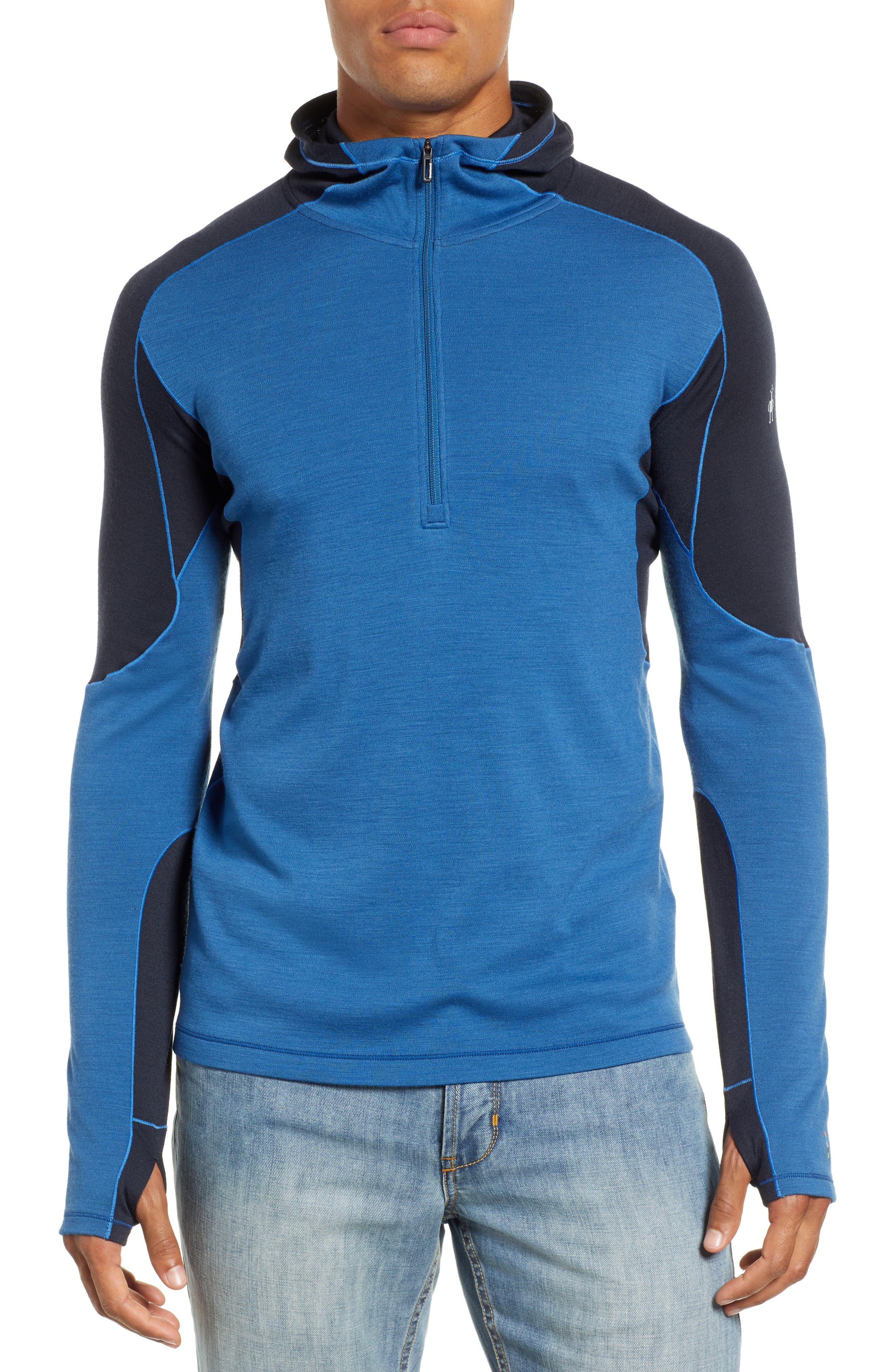 Smartwool Phd Light Merino Wool Blend Hooded Pullover