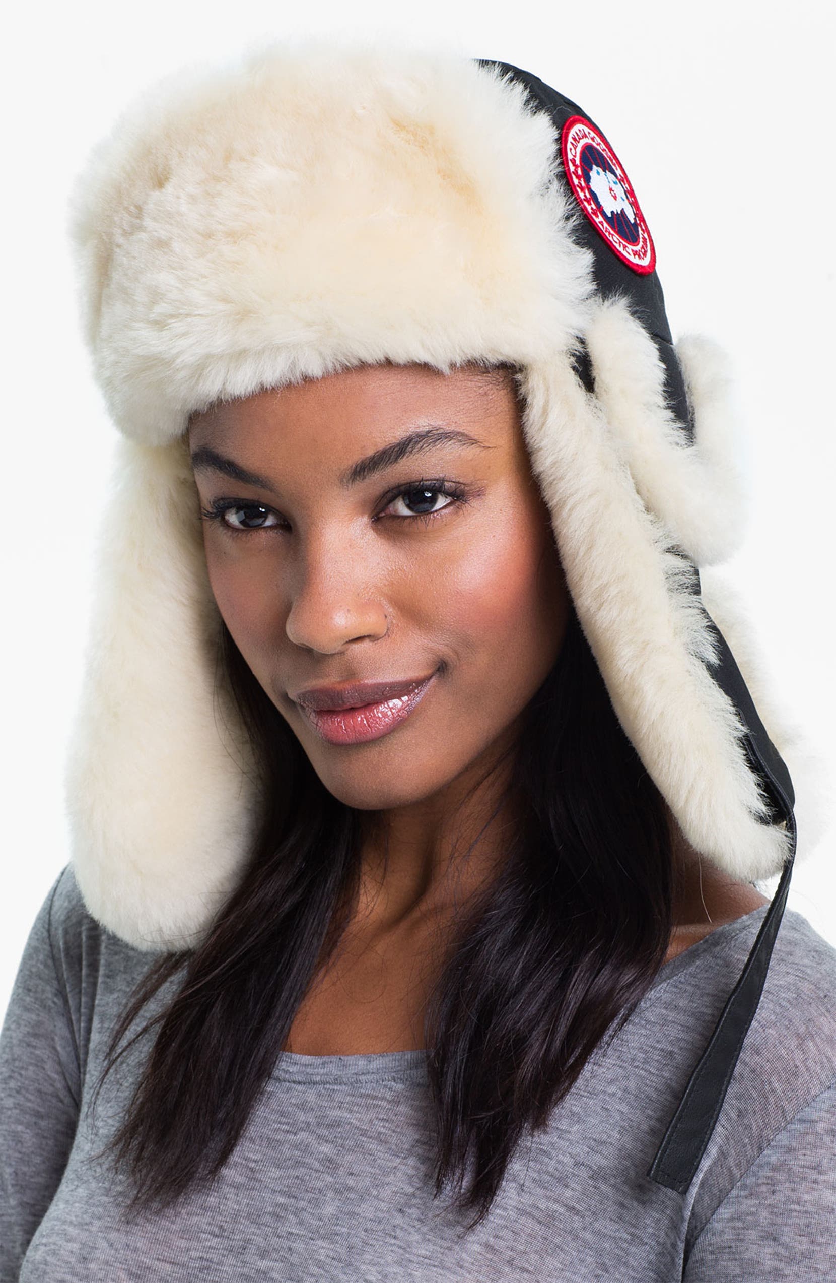 canada goose arctic tech shearling pilot hat canada goose arctic tech shearling pilot hat