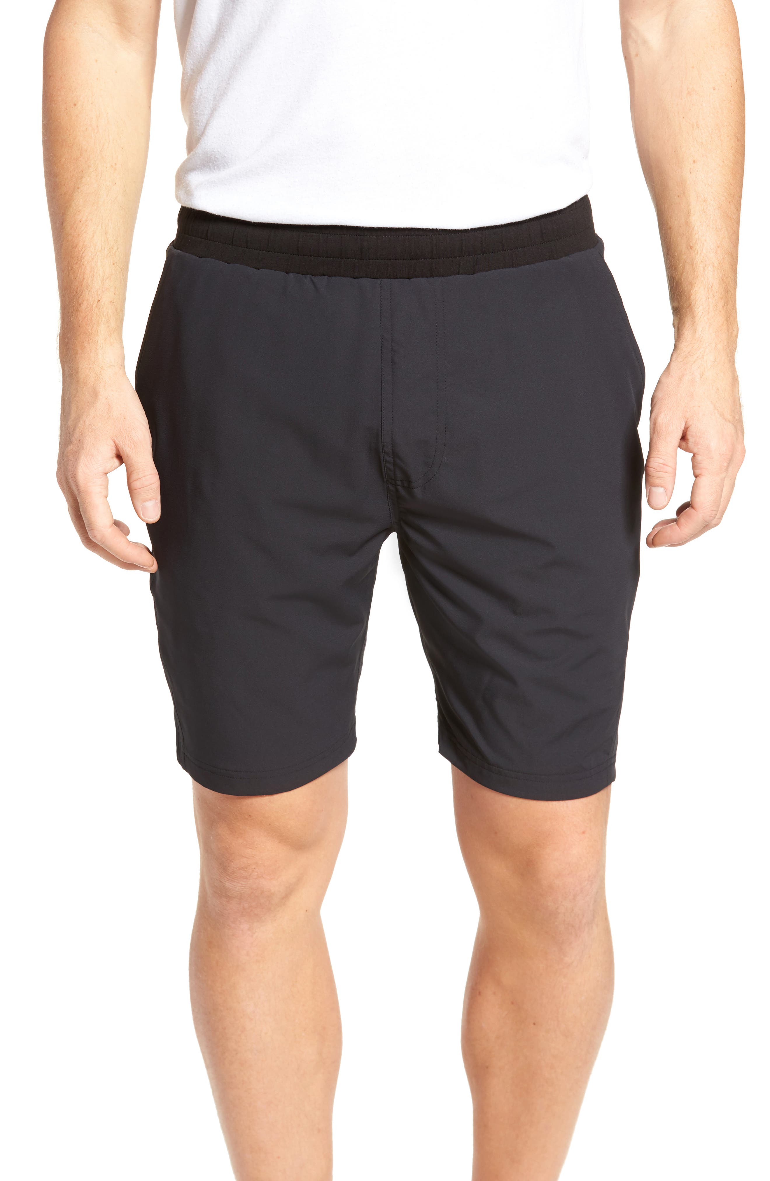 Tasc Performance Charge Water Resistant Athletic Shorts, Black
