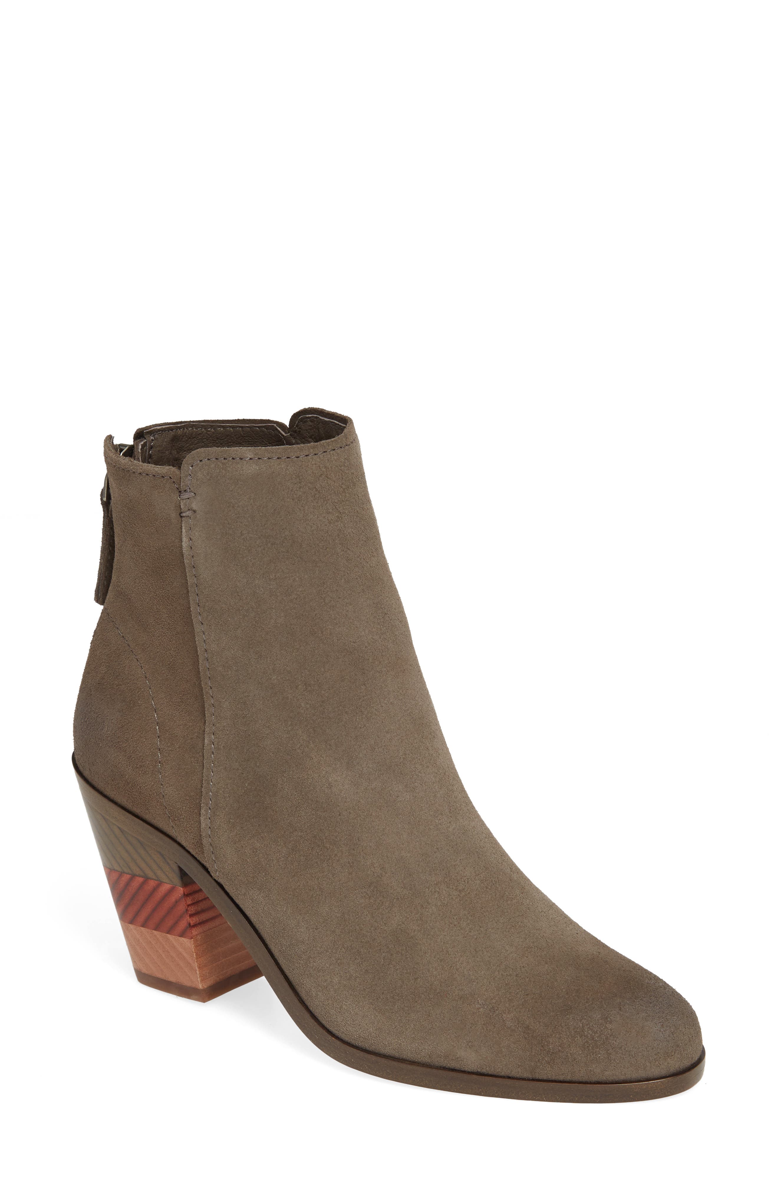 Frye Cameron Chevron Bootie- Grey