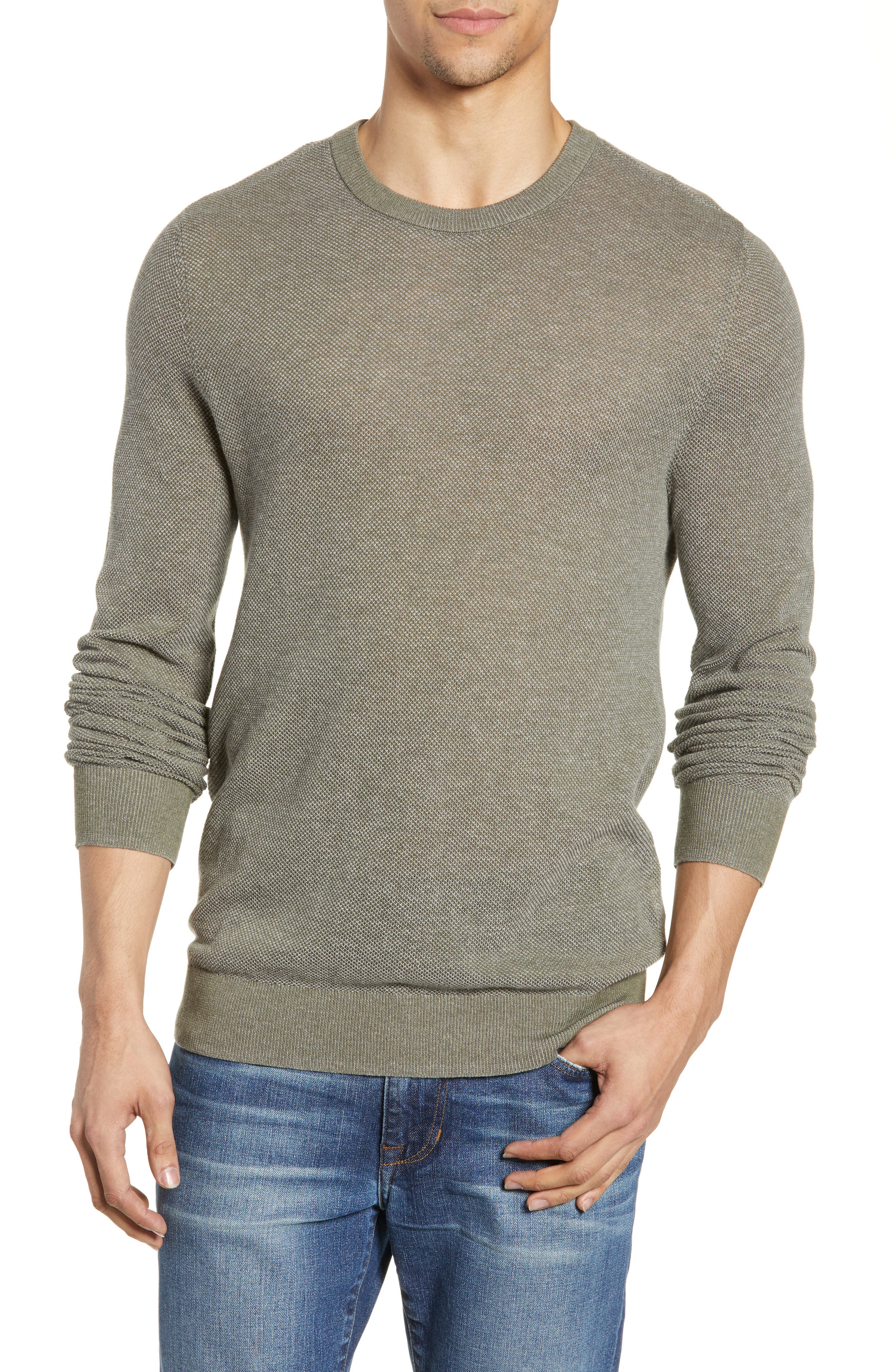 Life/after/denim Knox Regular Fit Crewneck Sweater, Green