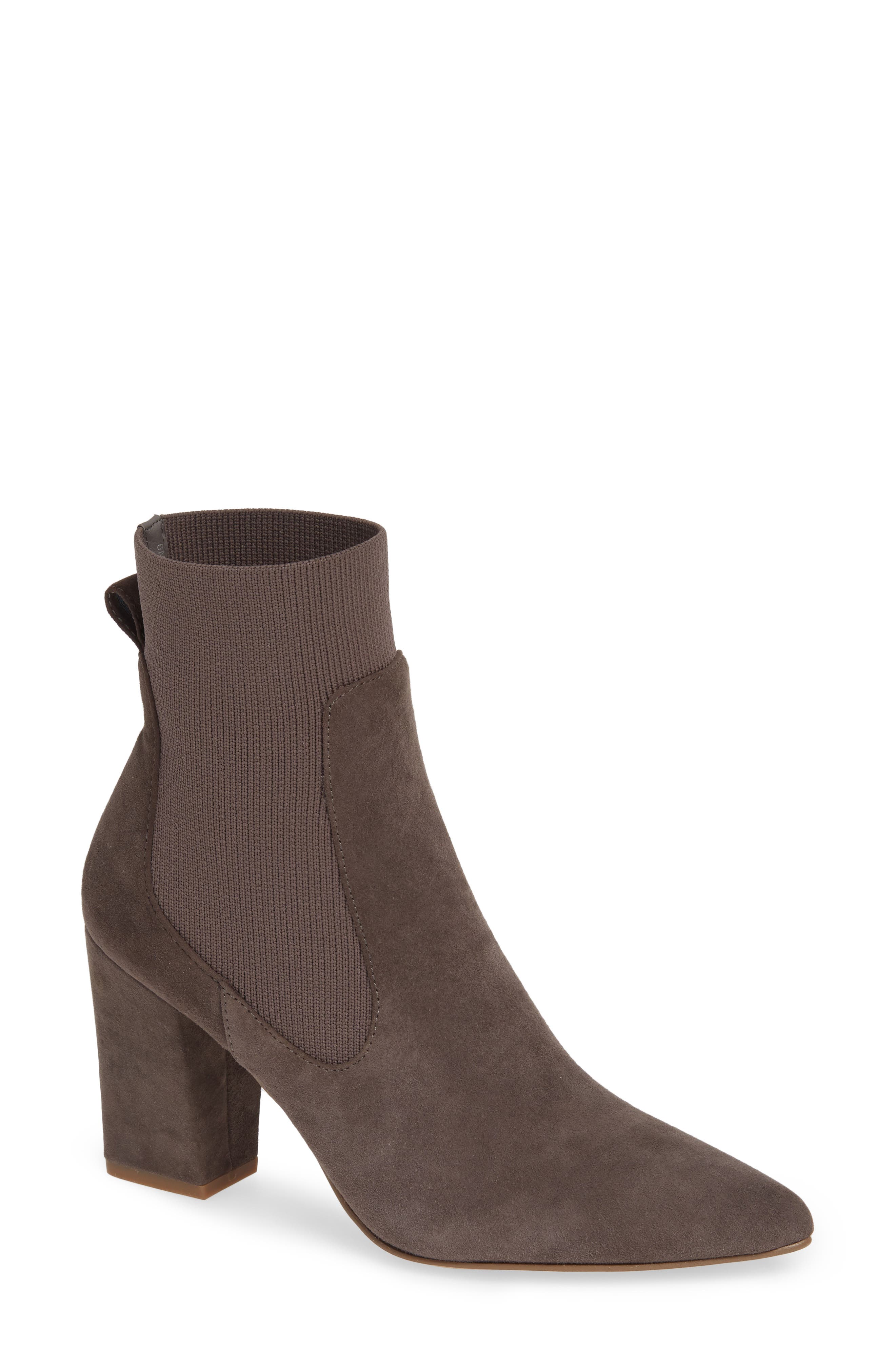 Steve Madden Richter Sock Bootie, Grey