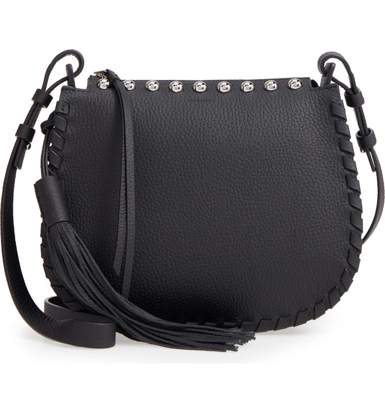 ALLSAINTS Cami Round Leather Crossbody Bag | Nordstrom