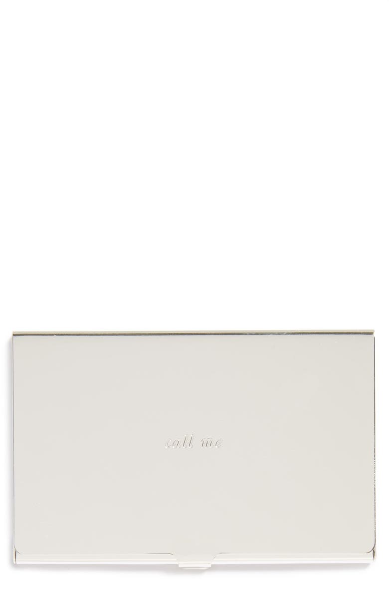 Kate Spade New York Call Me Business Card Holder Kate Spade New York Call Me Business Card Holder
