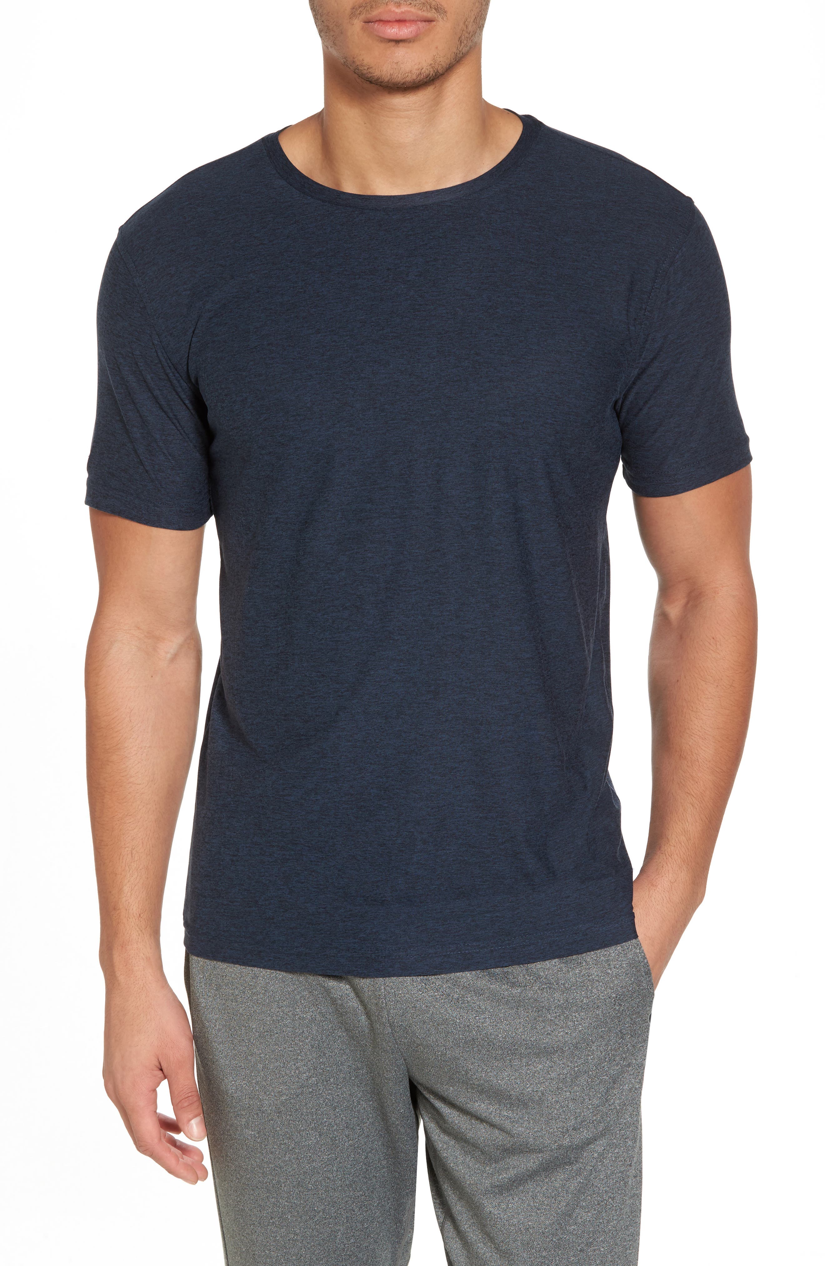 Vuori Strato Slim Fit Crewneck T-Shirt, Blue