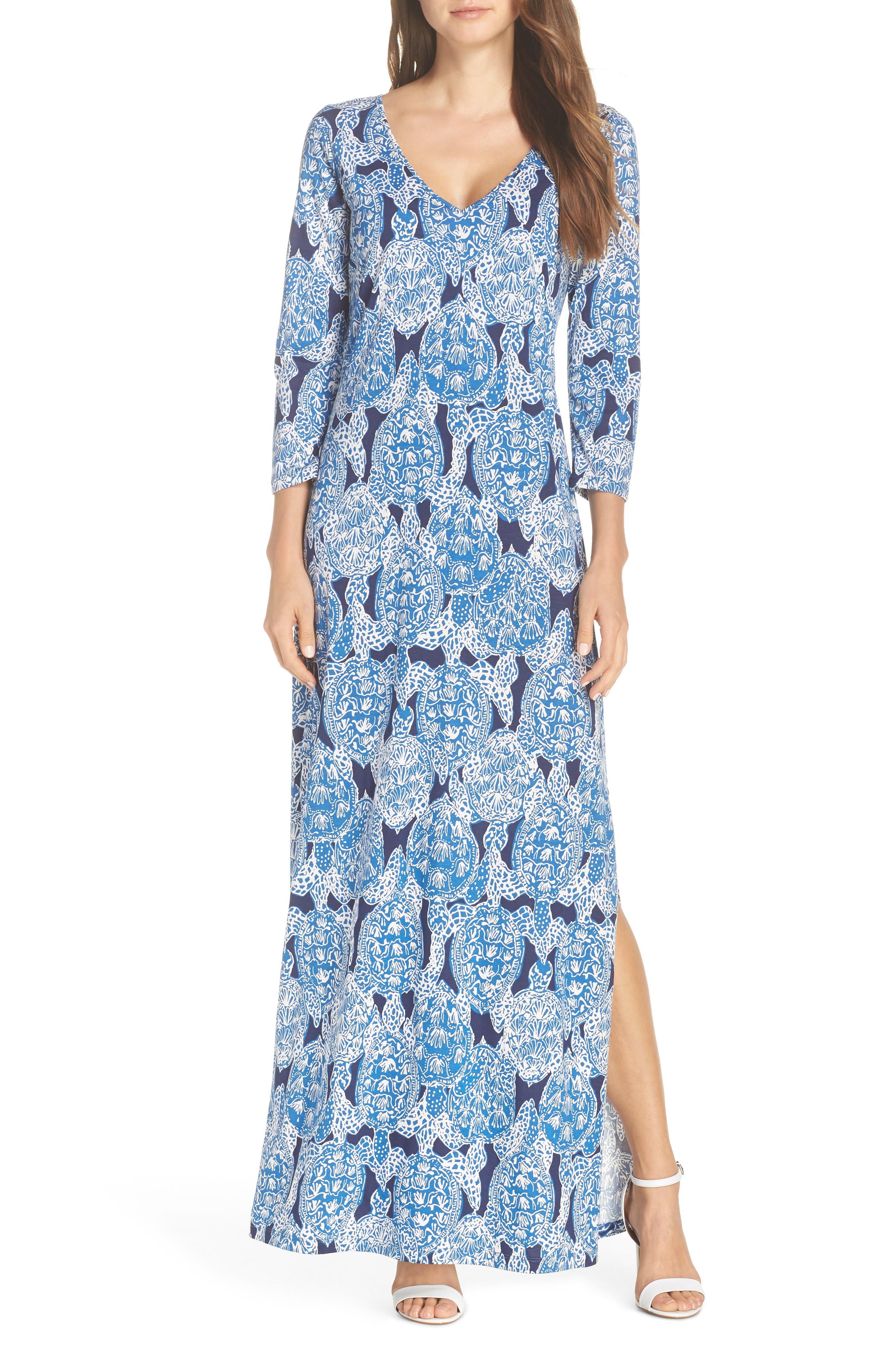 Lilly Pulitzer Anissa Maxi Dress, Blue