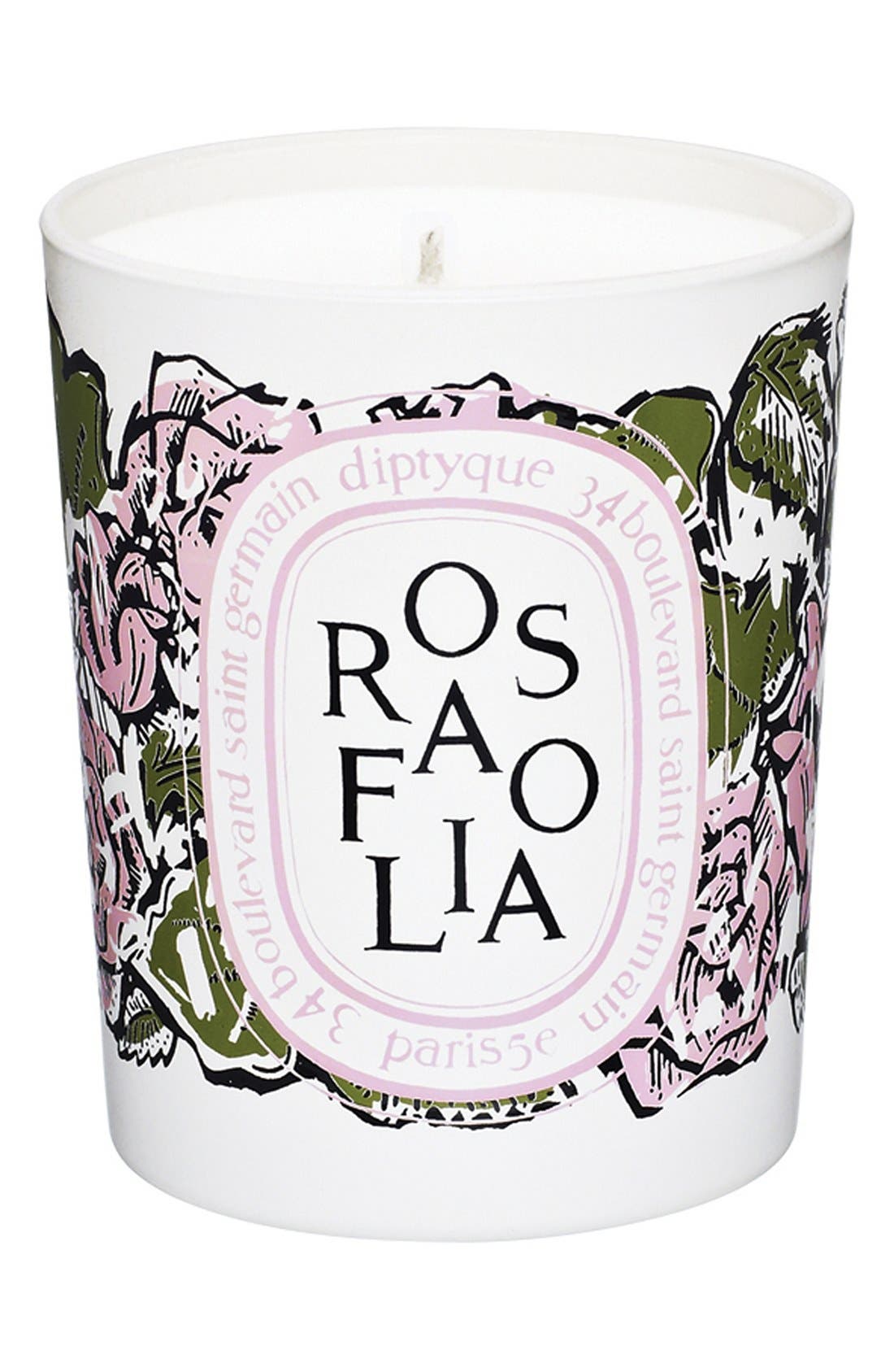 diptyque 'Rosafolia' Candle (Limited Edition) Nordstrom