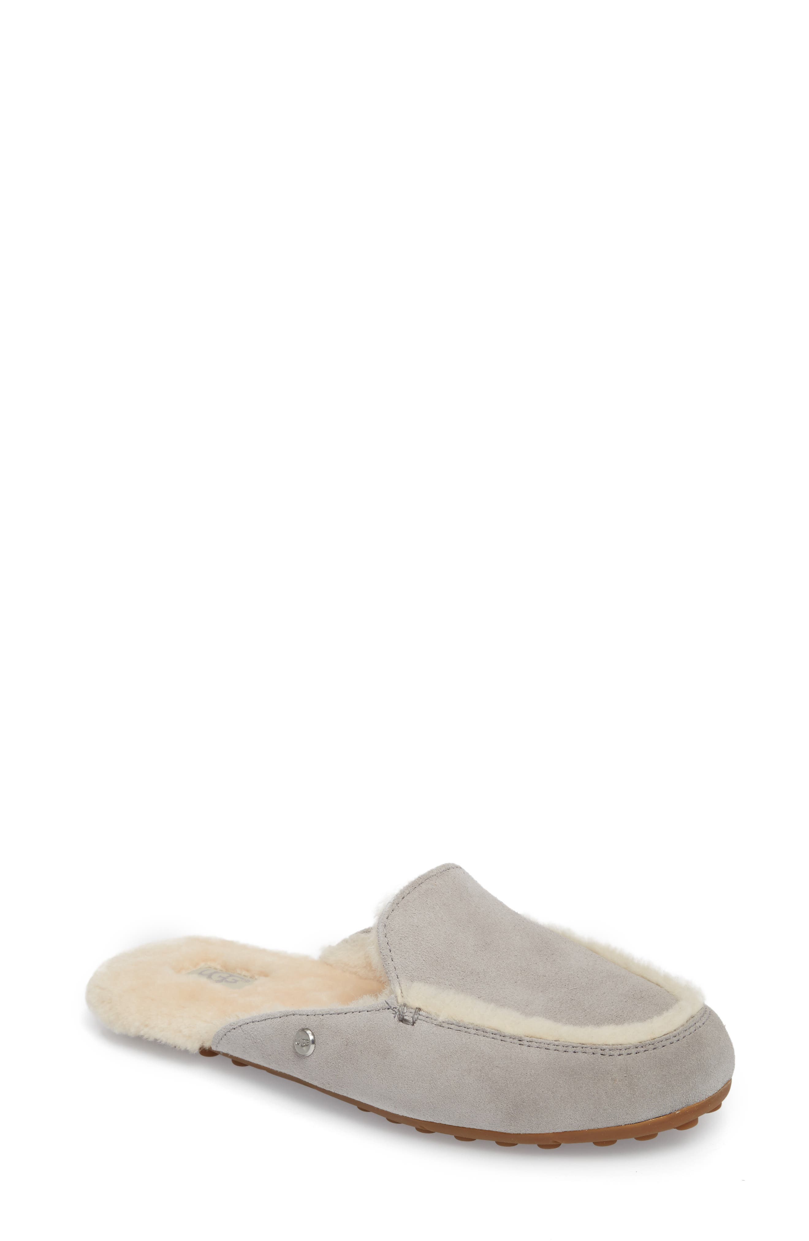 Ugg Lane Genuine Shearling Slipper, Grey