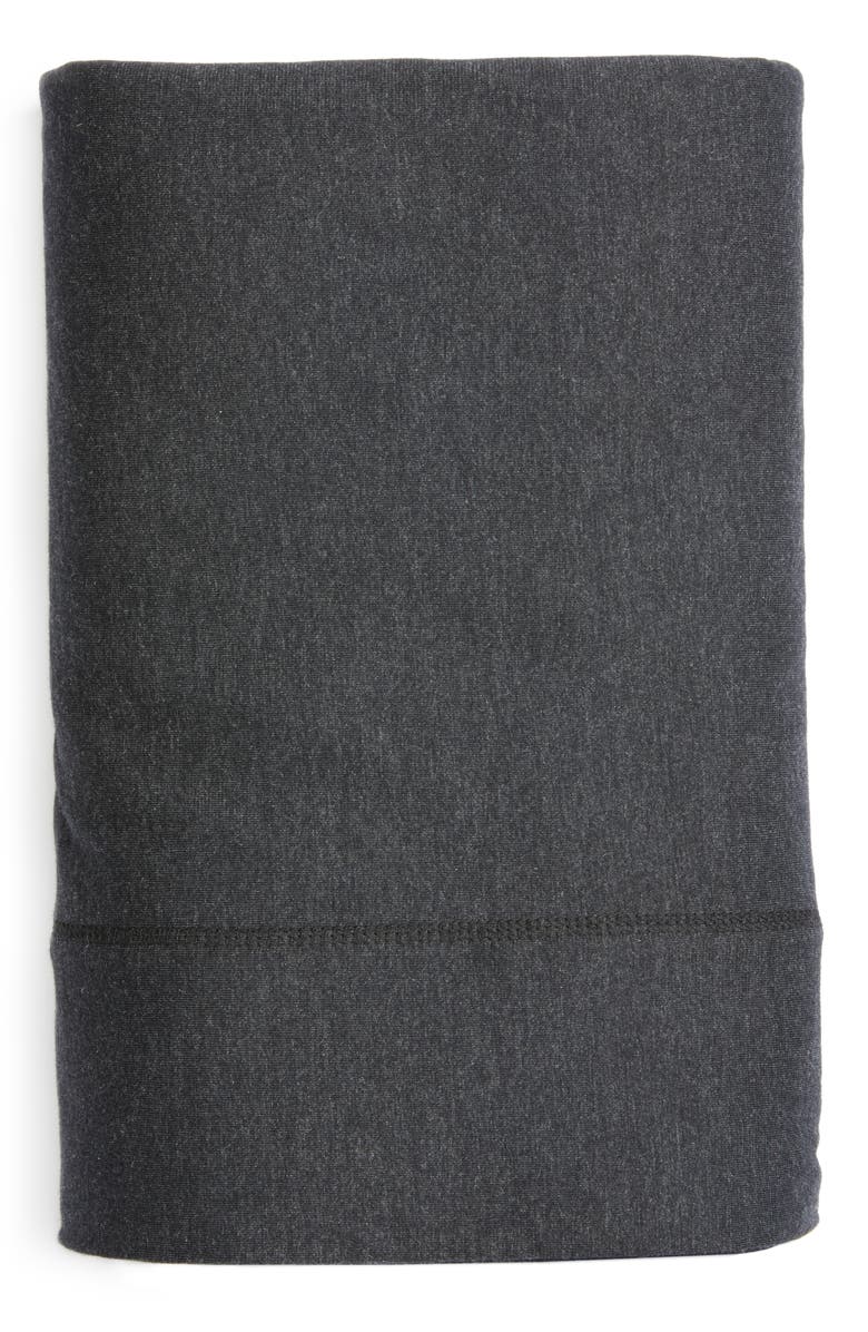 Calvin Klein Home Cotton & Modal Jersey Flat Sheet Nordstrom