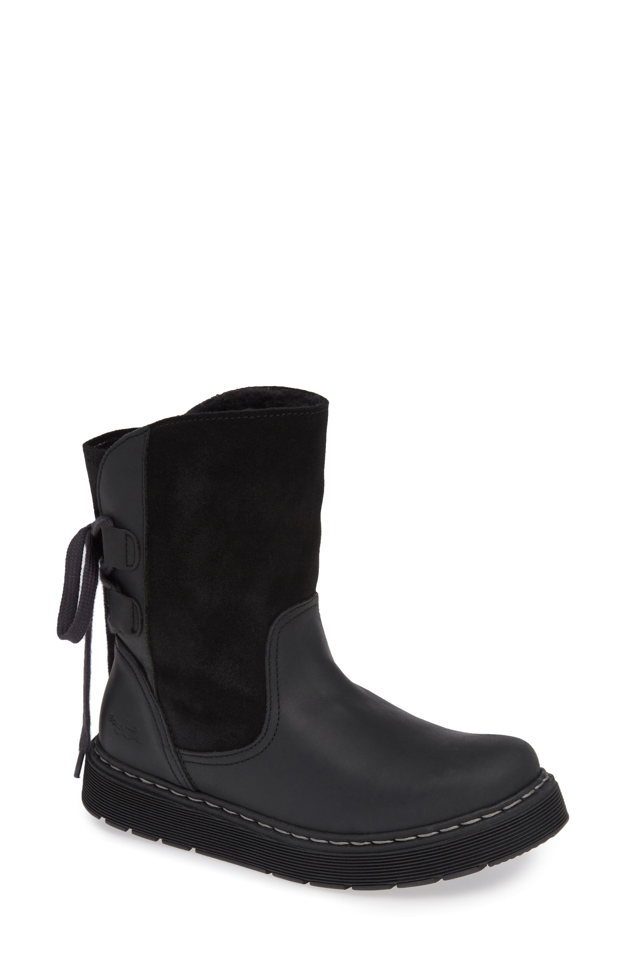 Bos. & Co. Omega Waterproof Lace-Back Boot - Black