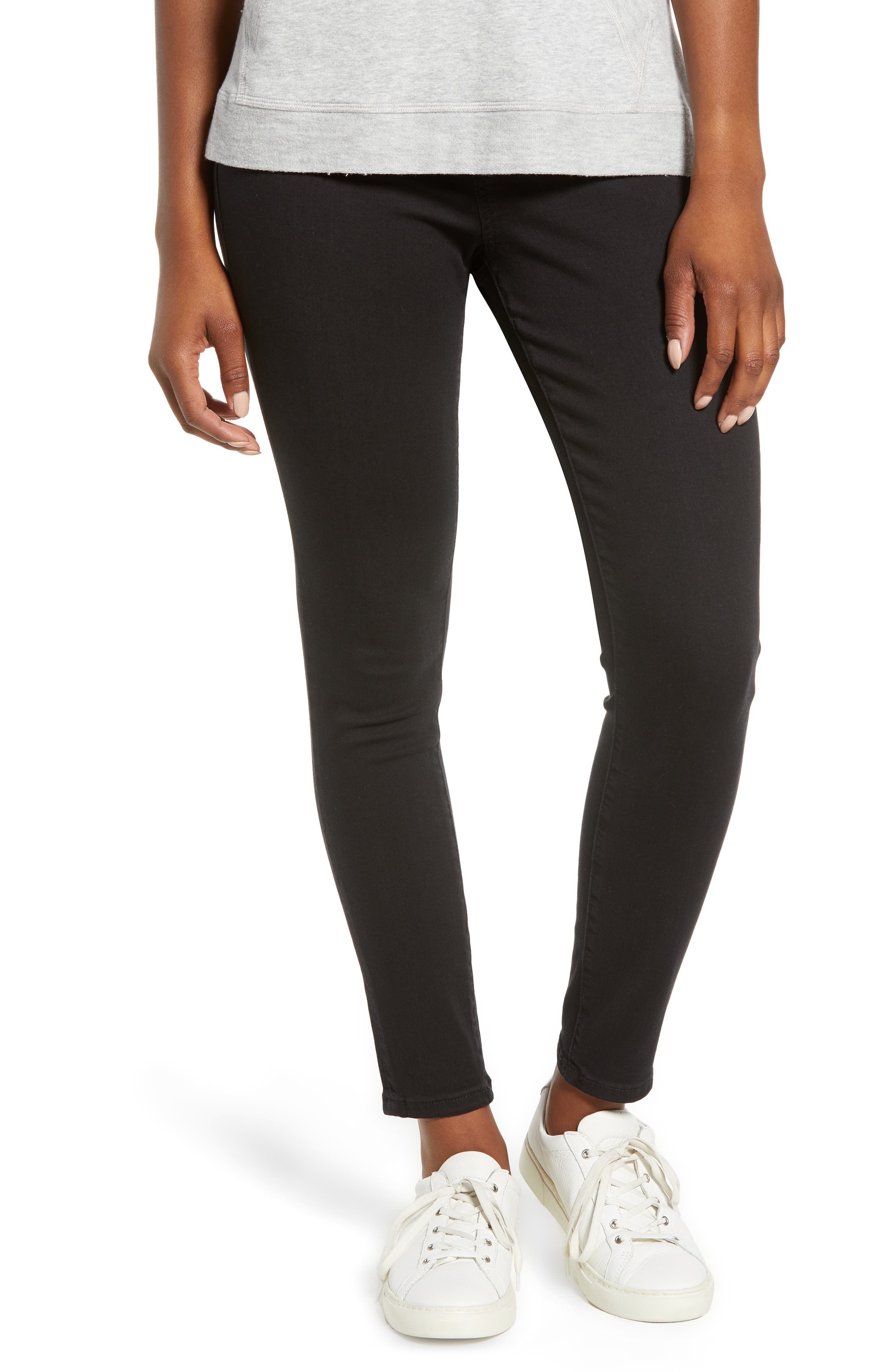 Jag Jeans Marla Stretch Denim Leggings, Black