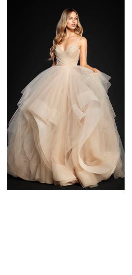 Remmington Embellished English Tulle Gown