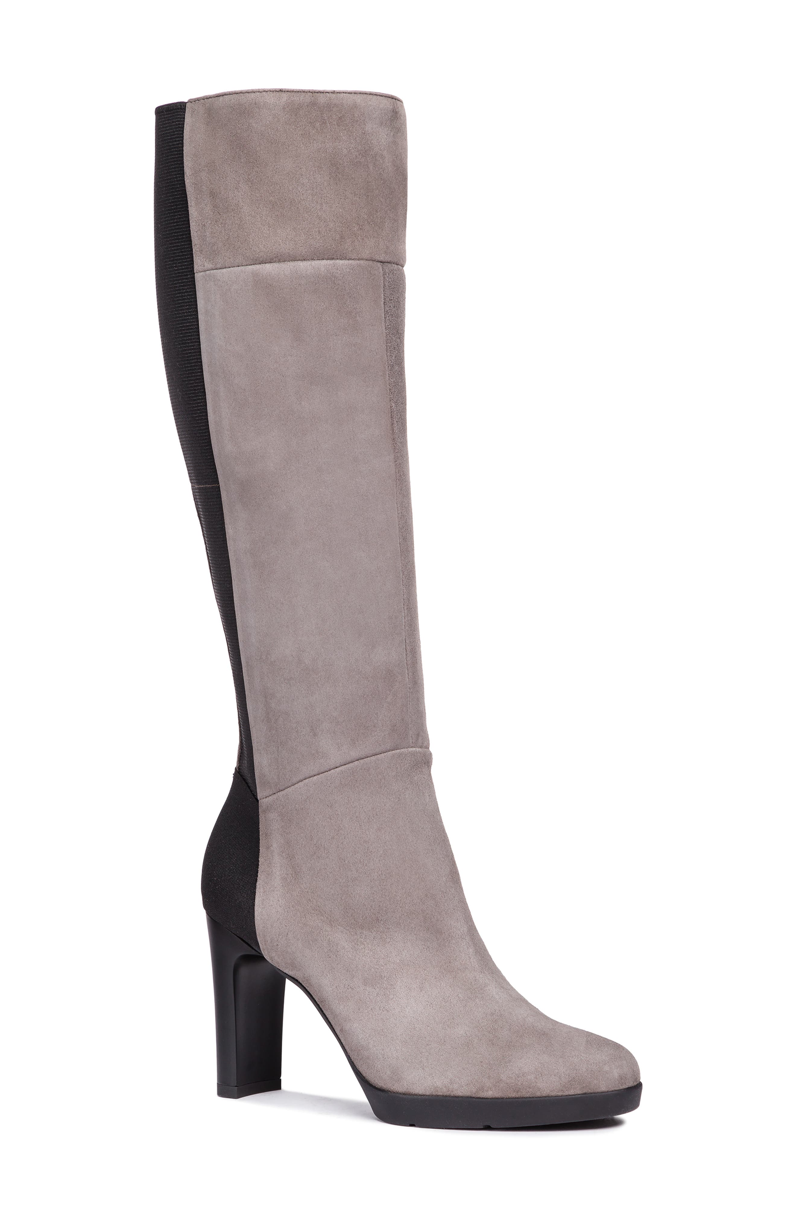 Geox Annya Knee High Boot, Beige
