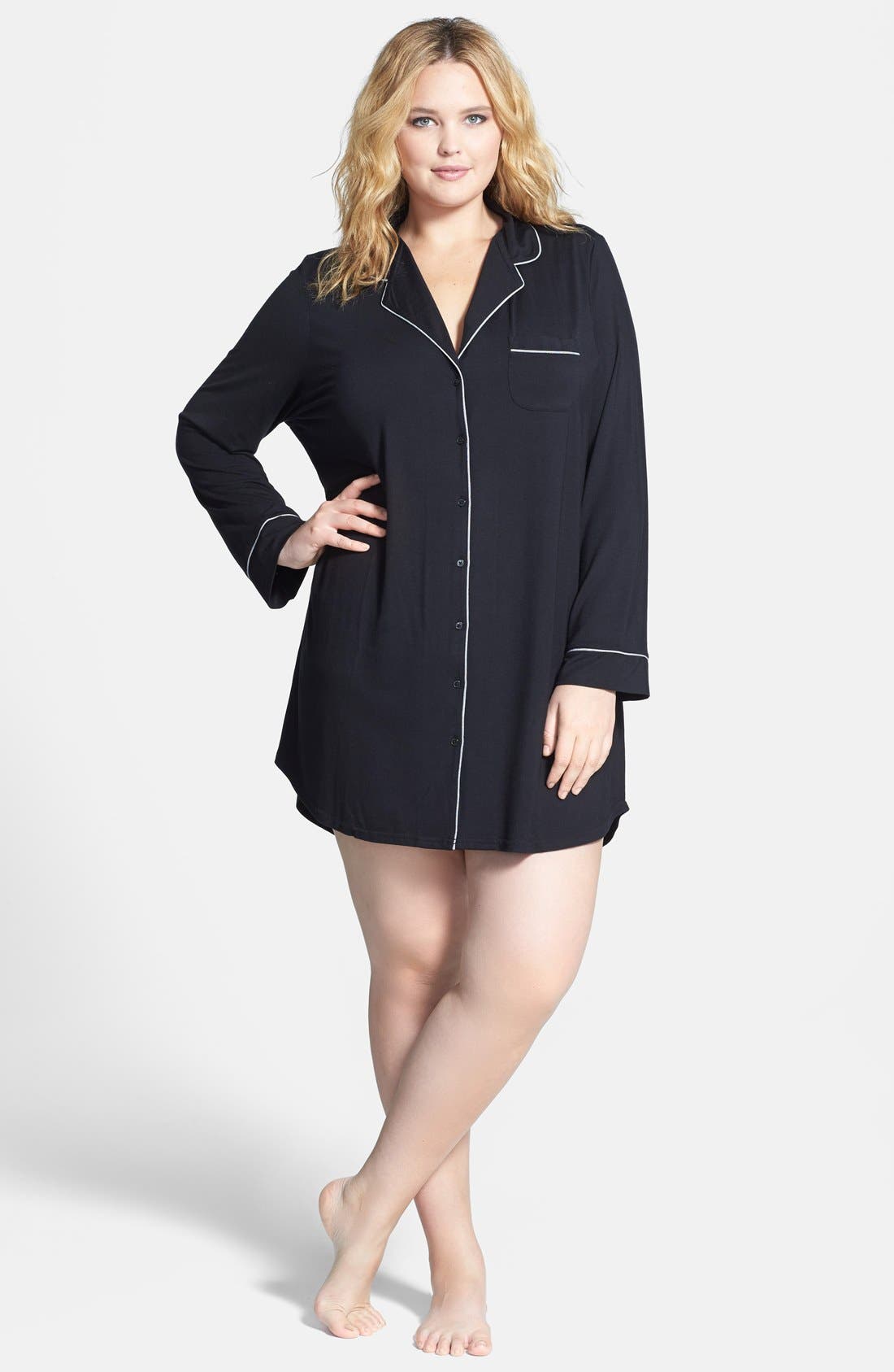 Nordstrom Lingerie 'Moonlight' Nightshirt (Plus Size) Nordstrom