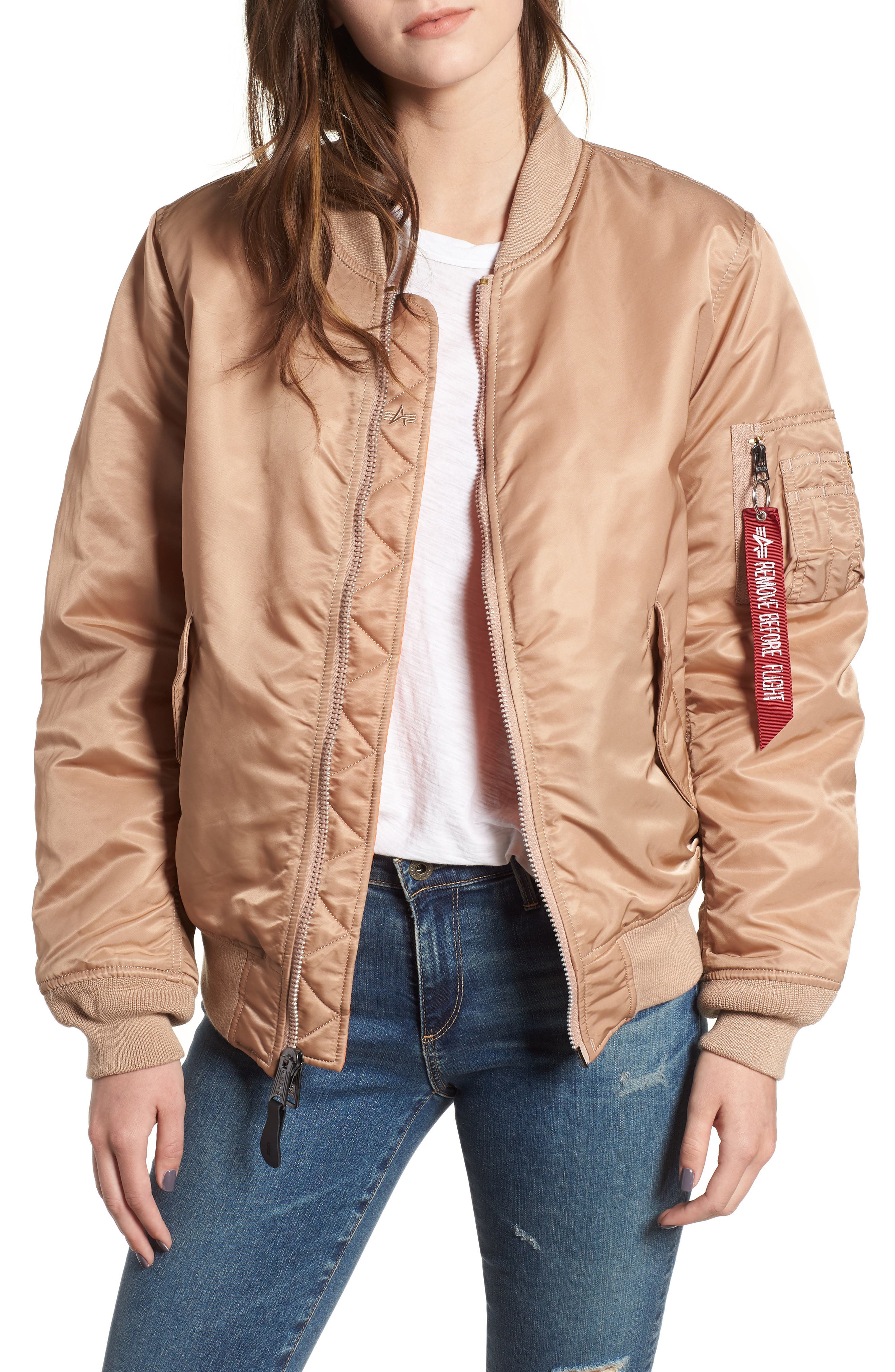 Alpha Industries MA1 W Bomber Jacket Nordstrom