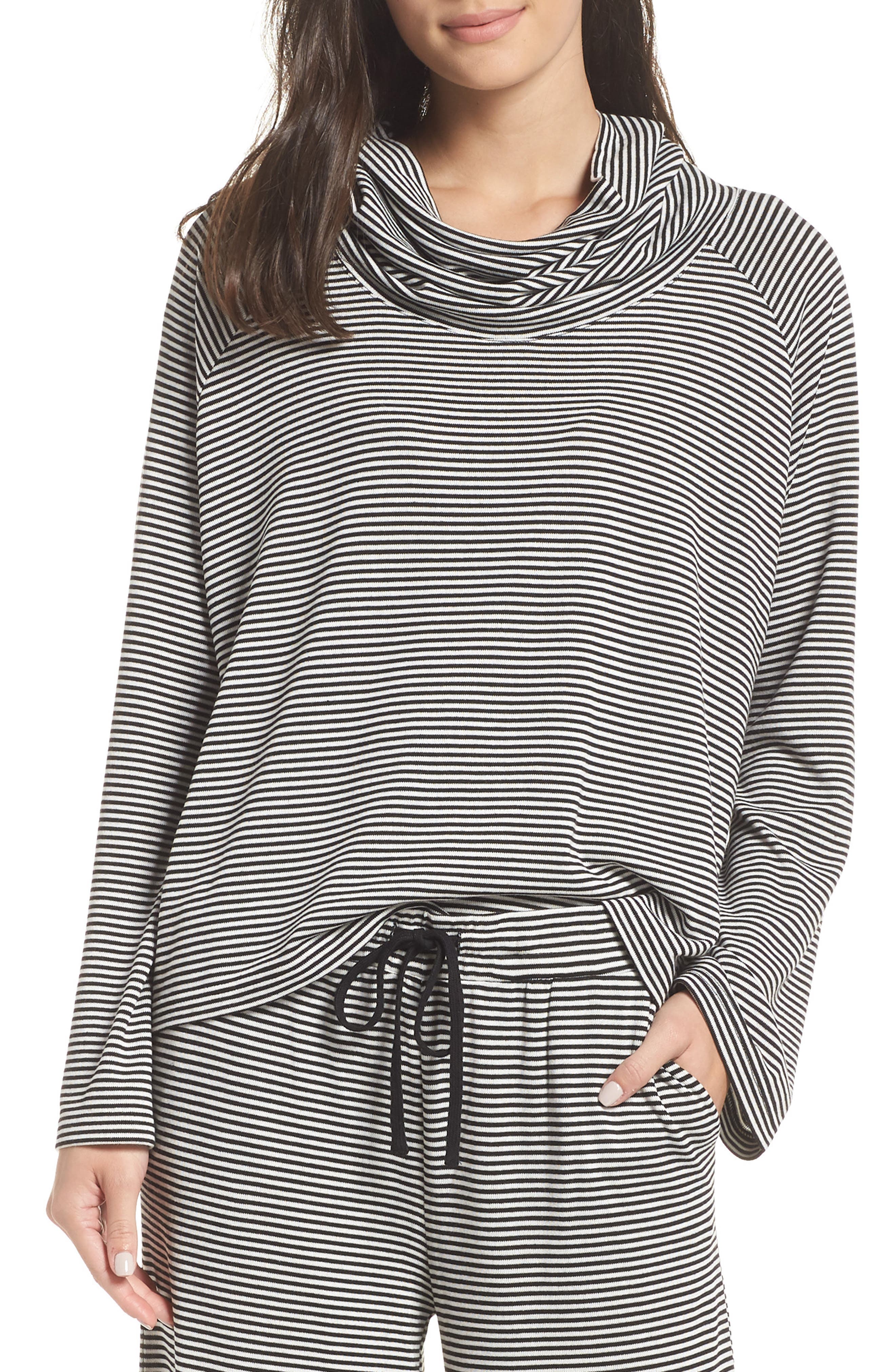 Bb Dakota Easy Tiger Cowl Pajama Top