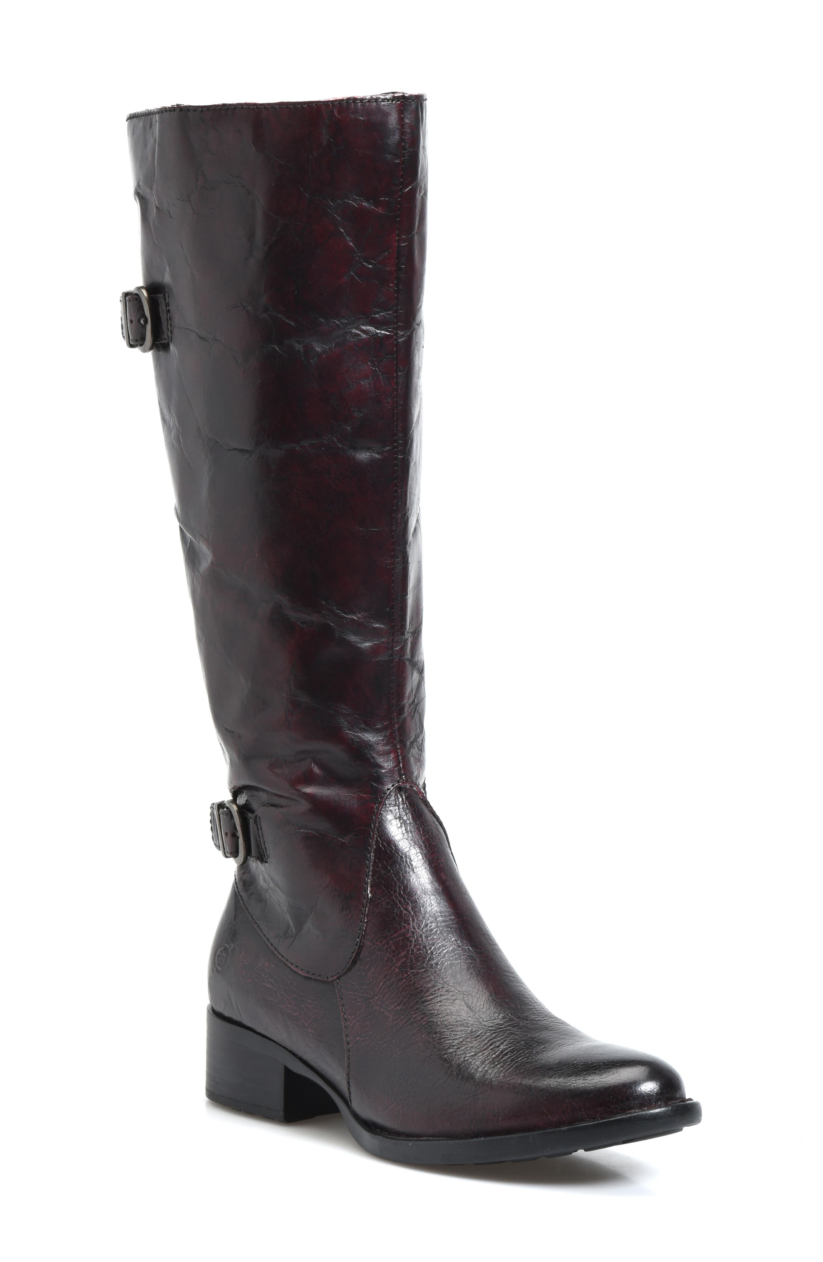 B?rn Gibb Knee High Riding Boot, Burgundy