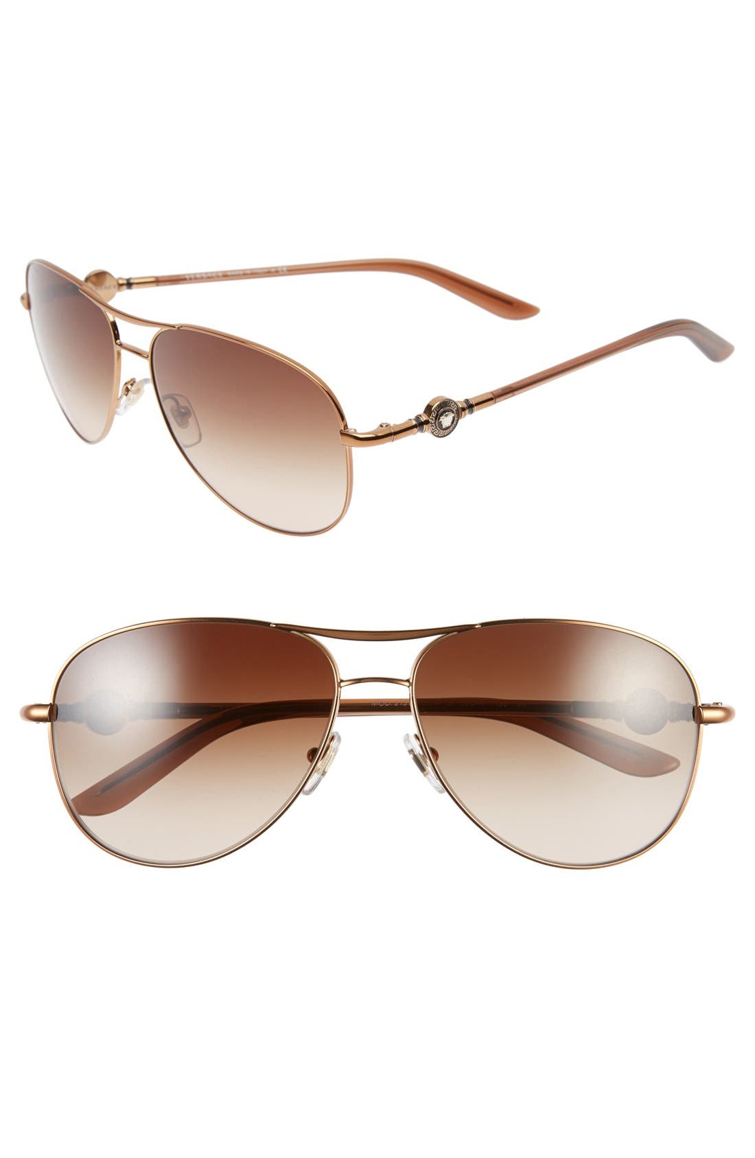 versace aviator eyeglasses
