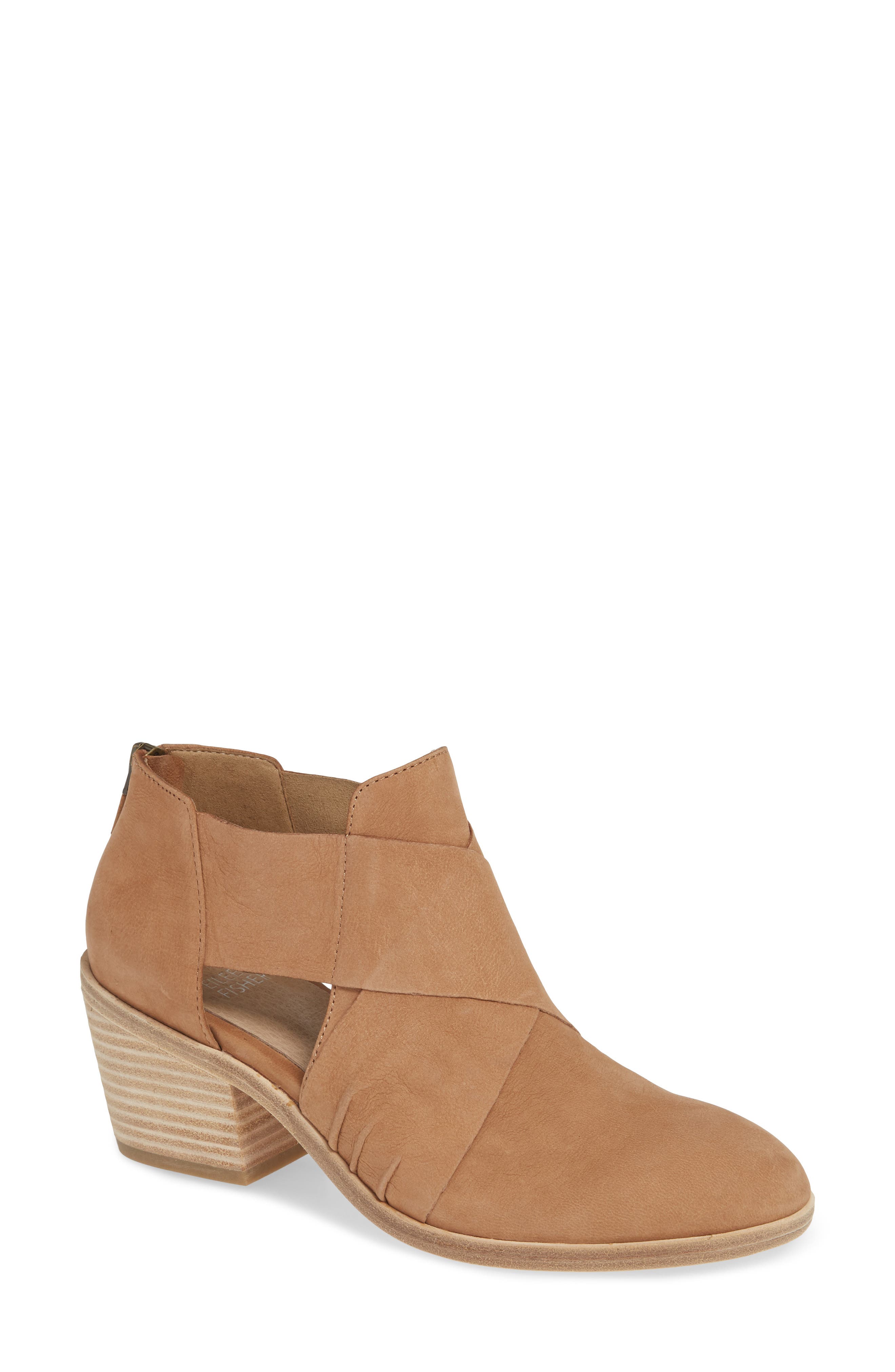 Eileen Fisher Walt Cross Strap Bootie, Yellow