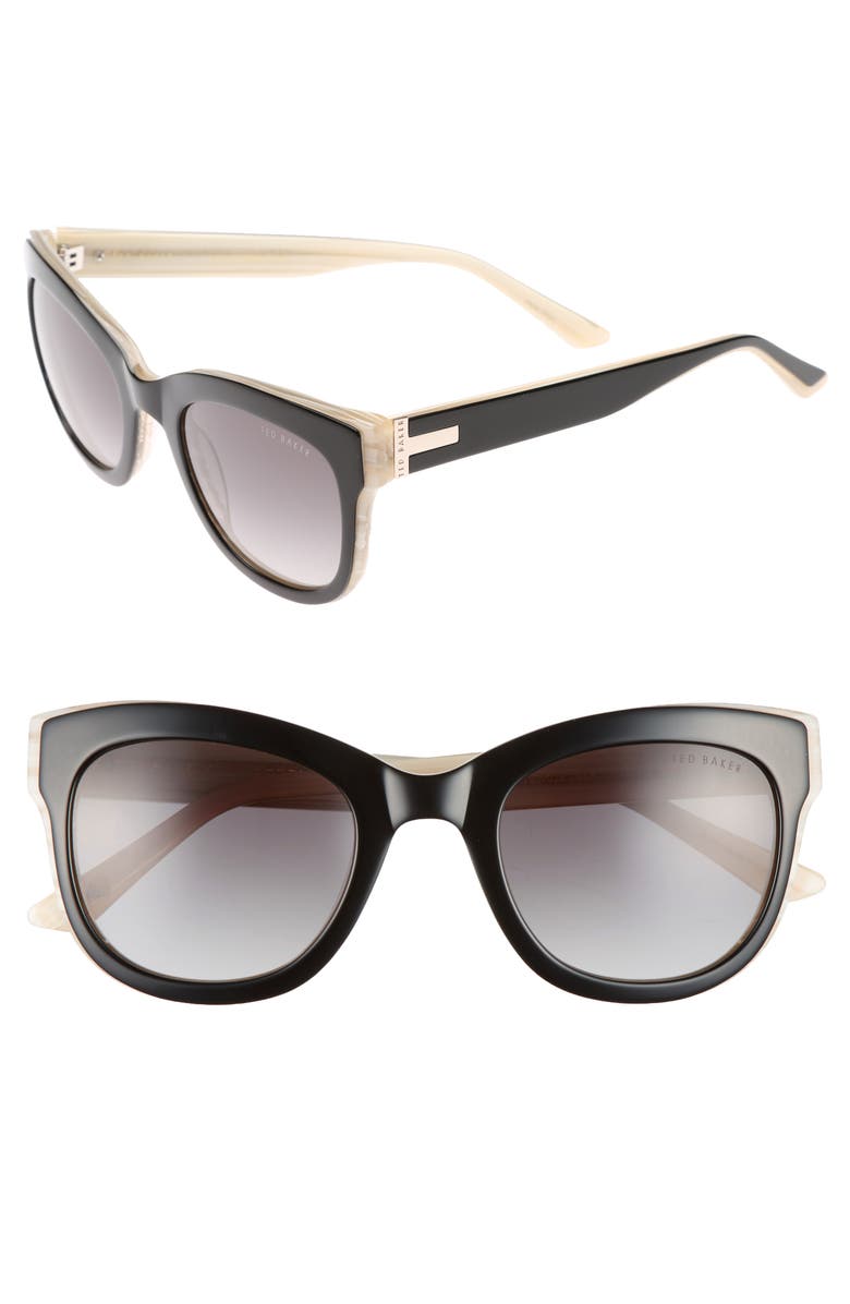 Ted Baker London 51mm Square Cat Eye Sunglasses | Nordstrom