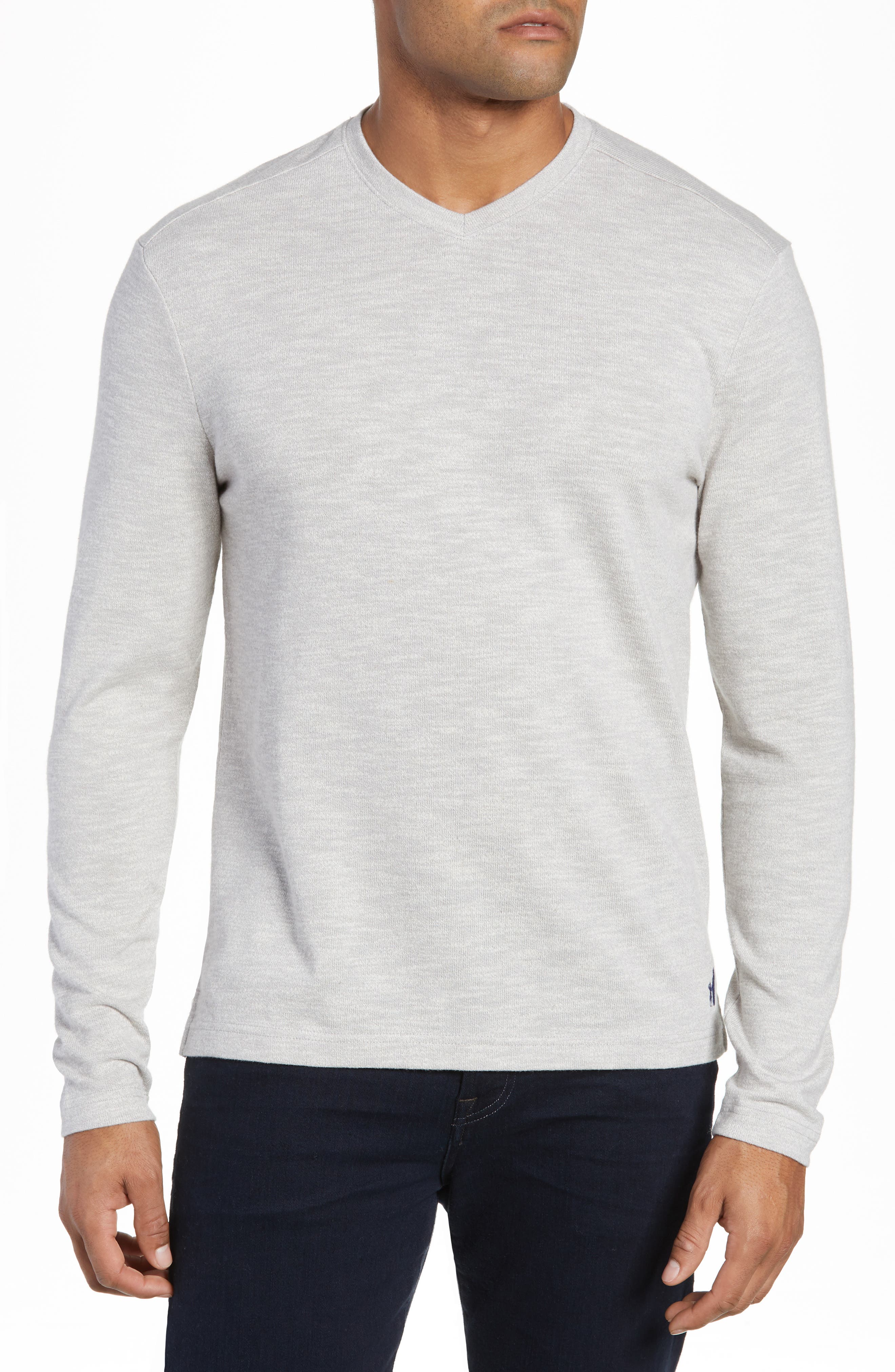 Johnnie-O Cantona Regular Fit Sweater, Grey