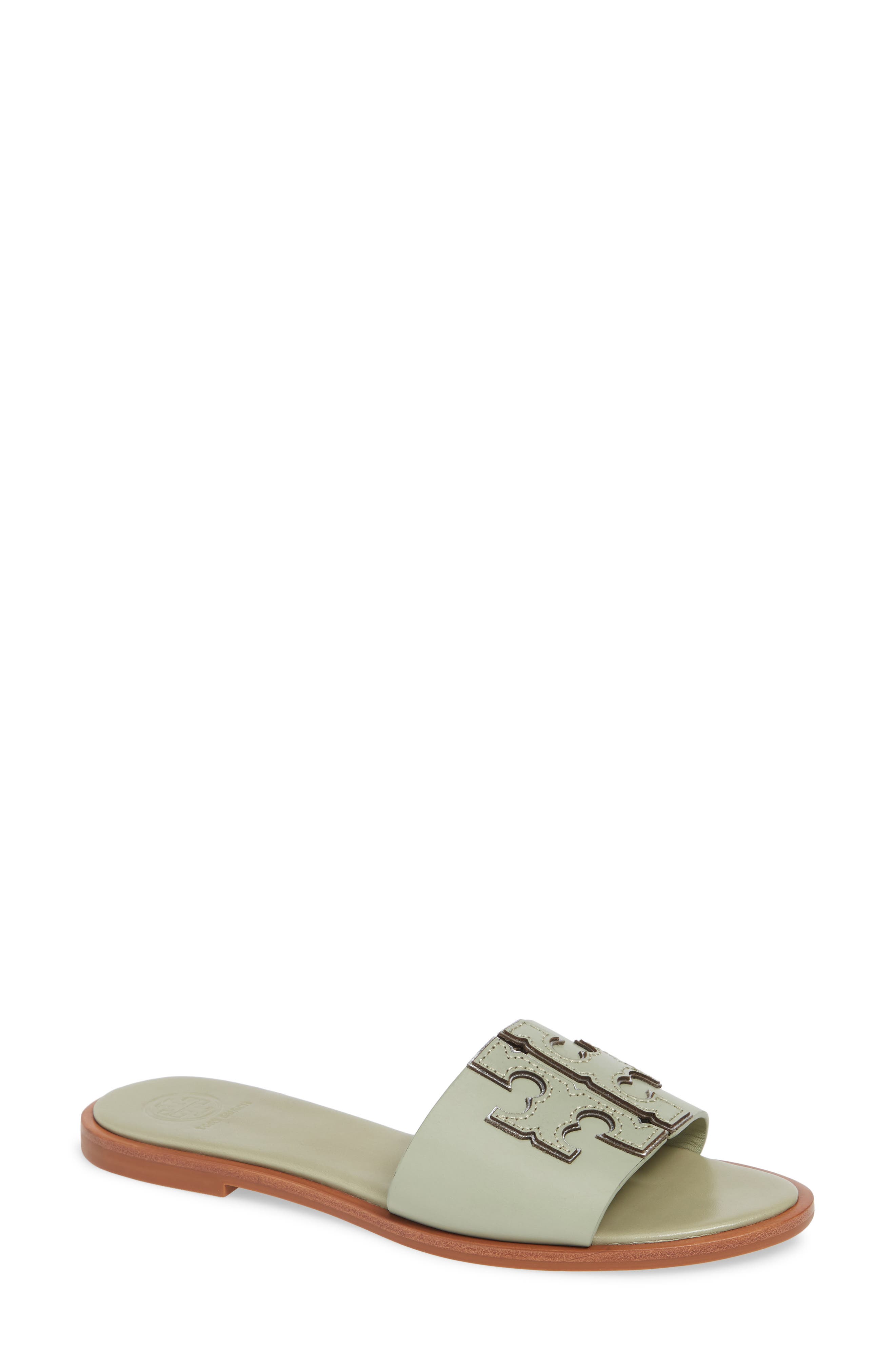 Tory Burch Ines Slide Sandal- Green