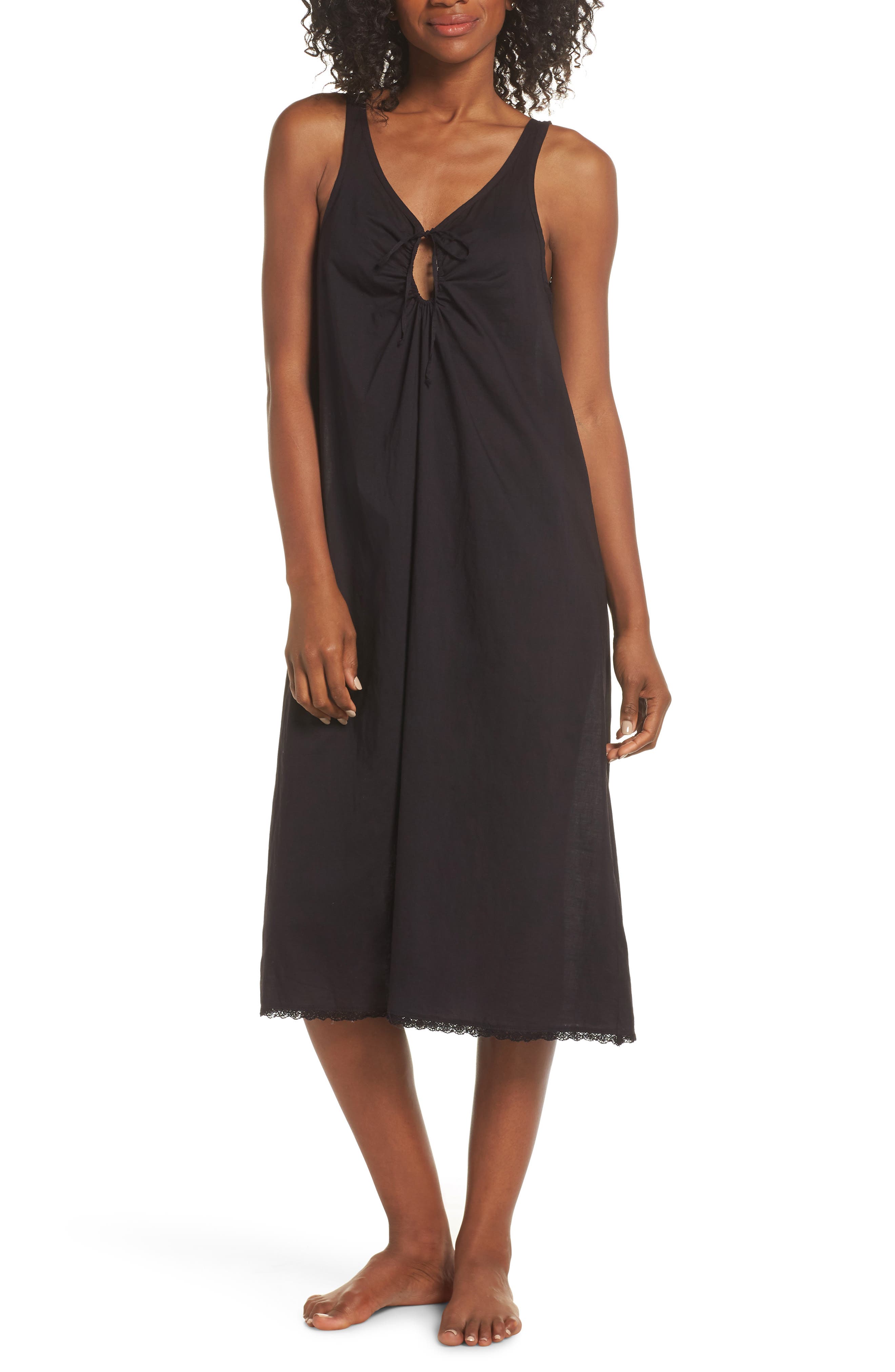 Lacausa Wendy Nightgown, Black