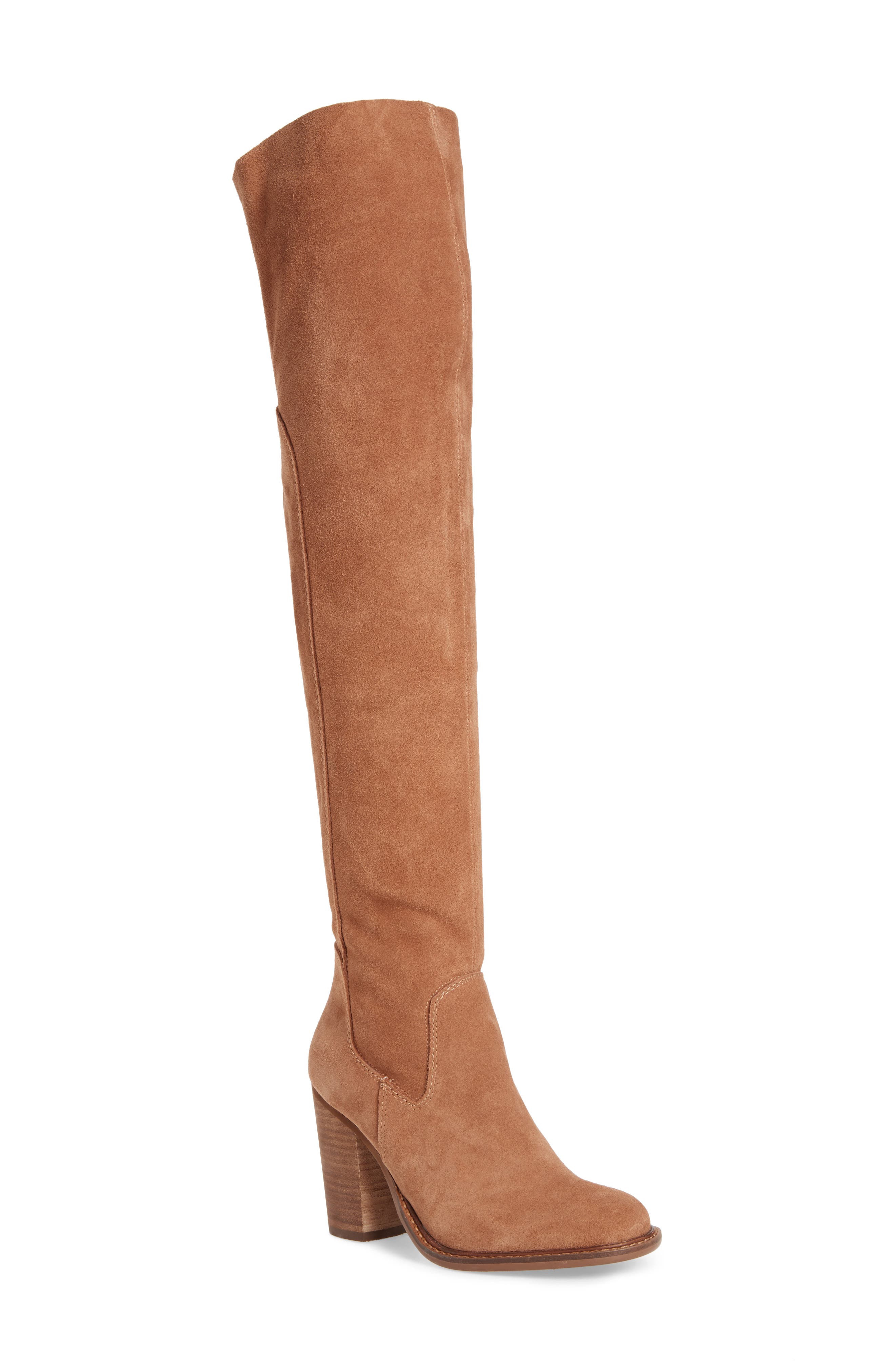 Kelsi Dagger Brooklyn Logan Over The Knee Boot, Brown