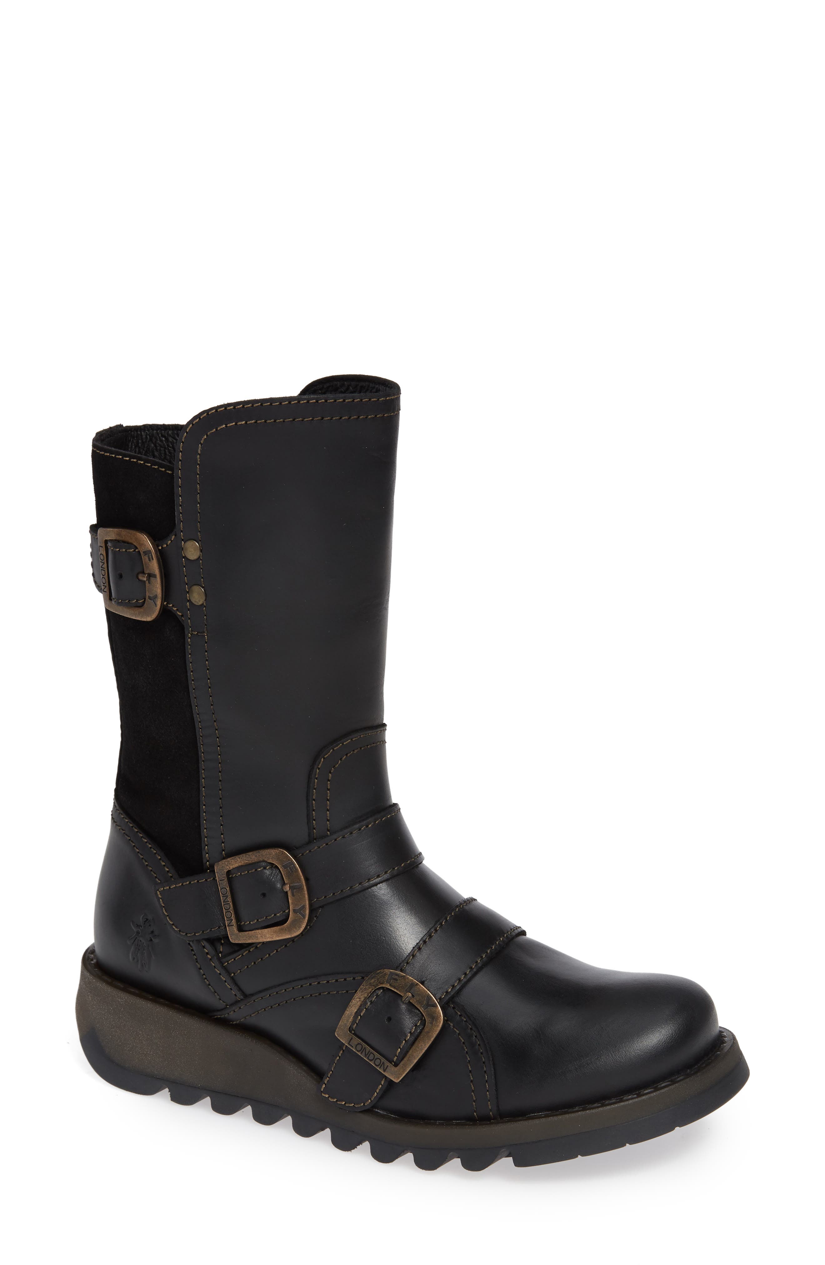 Fly London Selk Bootie - Black