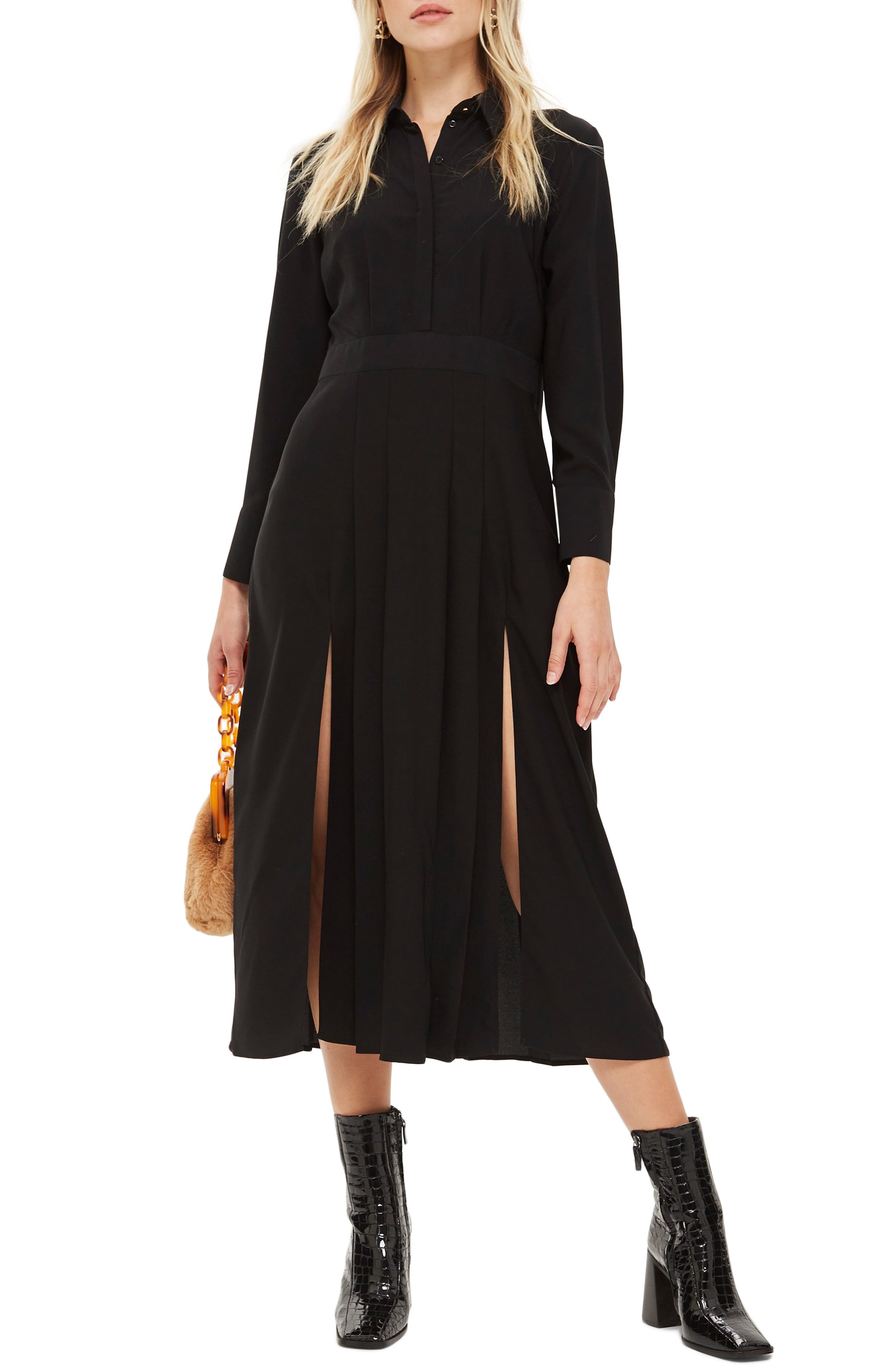 Topshop Dot Print Dress