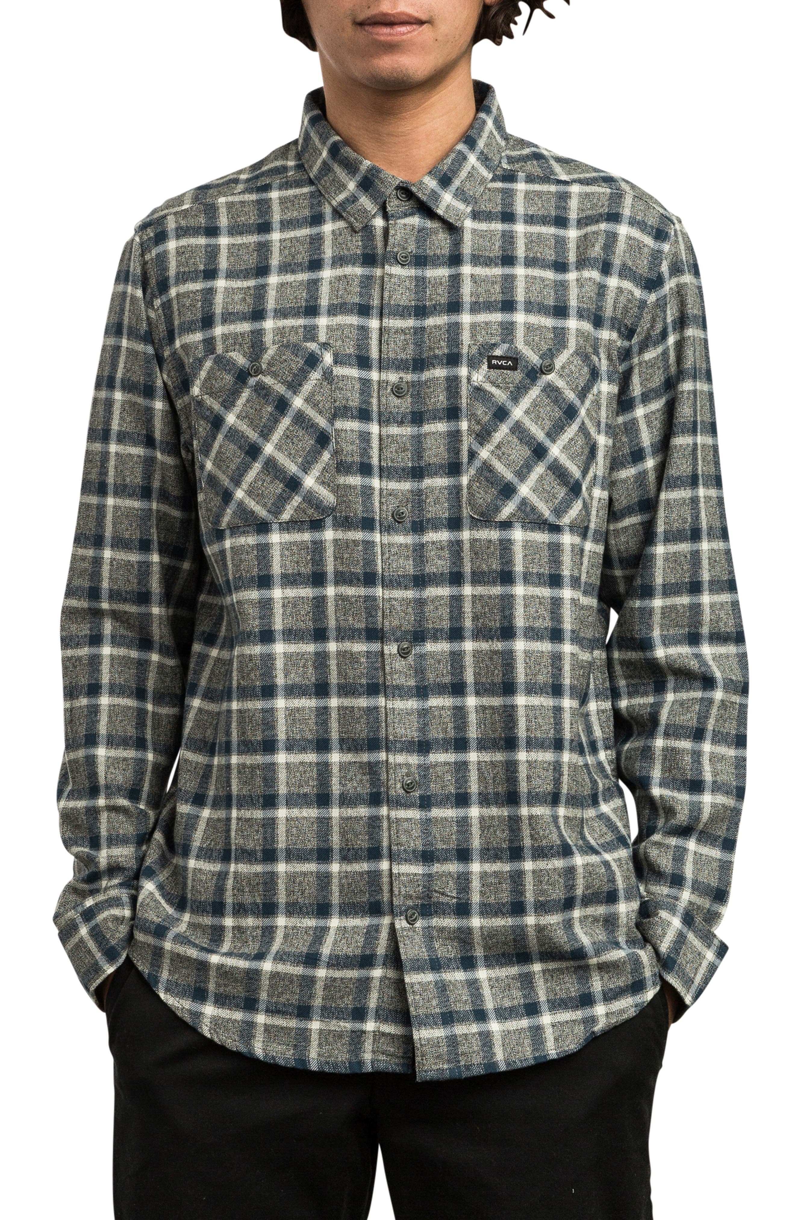 Rvca Hero Flannel Shirt