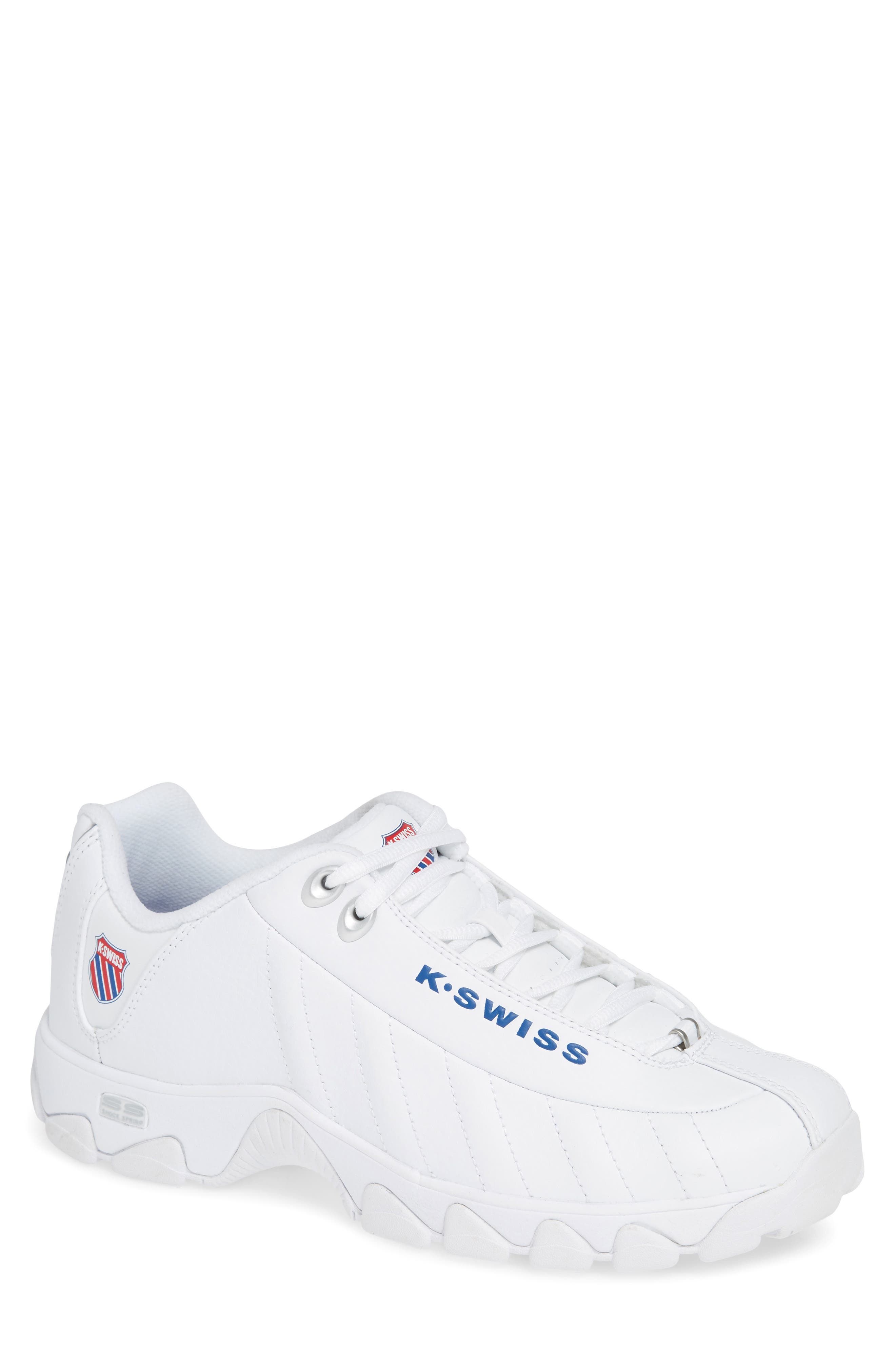 UPC 888758872151 product image for Men's K-Swiss St-329 Heritage Sneaker, Size 9.5 M - White | upcitemdb.com