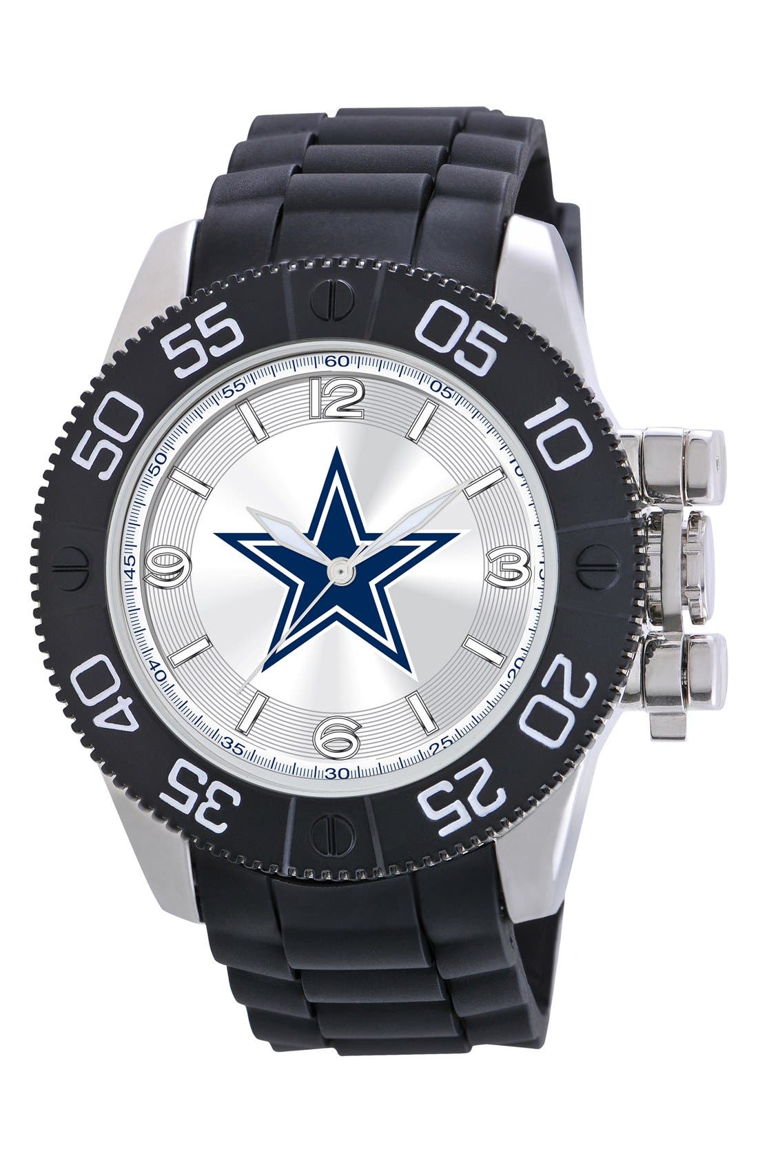 Game Time Watches 'NFL Beast Arizona Cardinals' Flexible Strap Watch