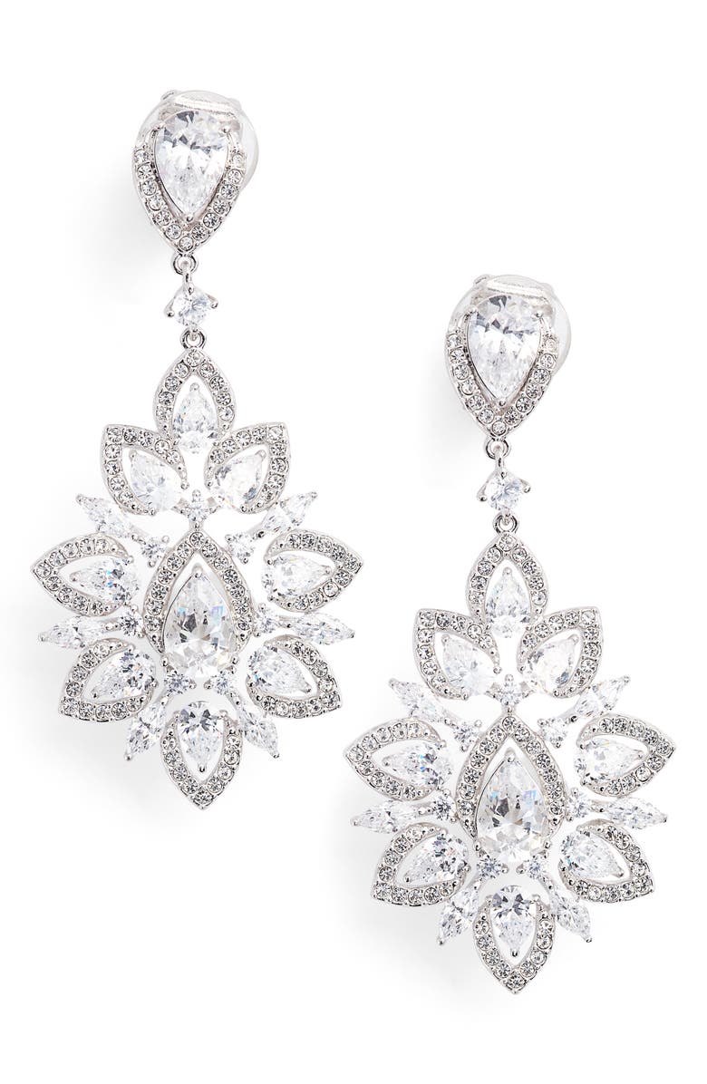 Nadri Clip On Drop Earrings Nordstrom Clip On Drop Earrings