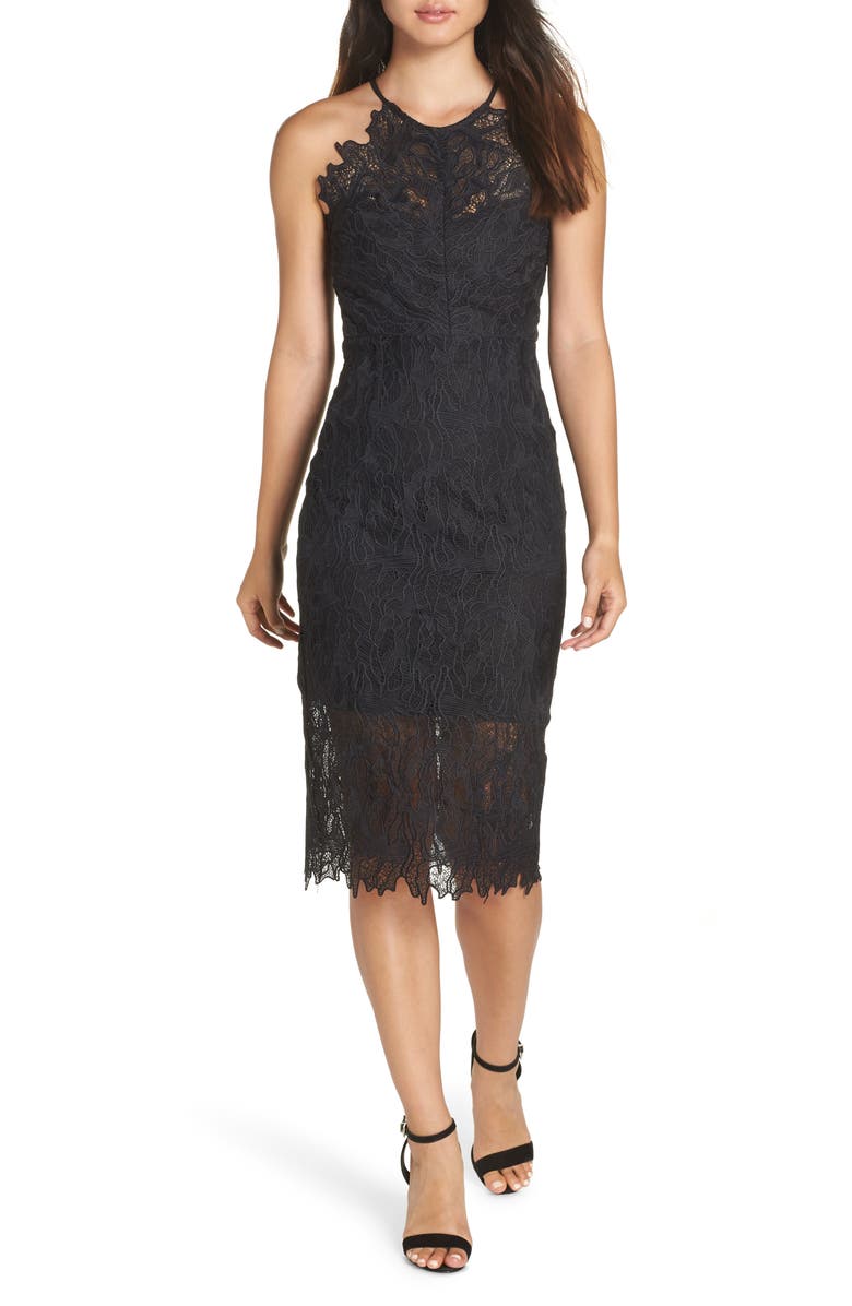 Bardot Embroidered Lace Dress | Nordstrom