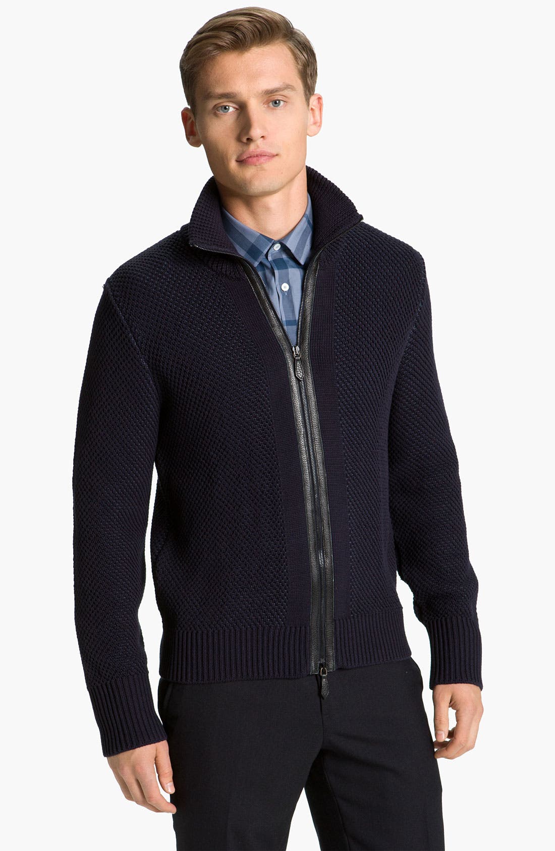 Burberry London ZipUp Sweater Nordstrom