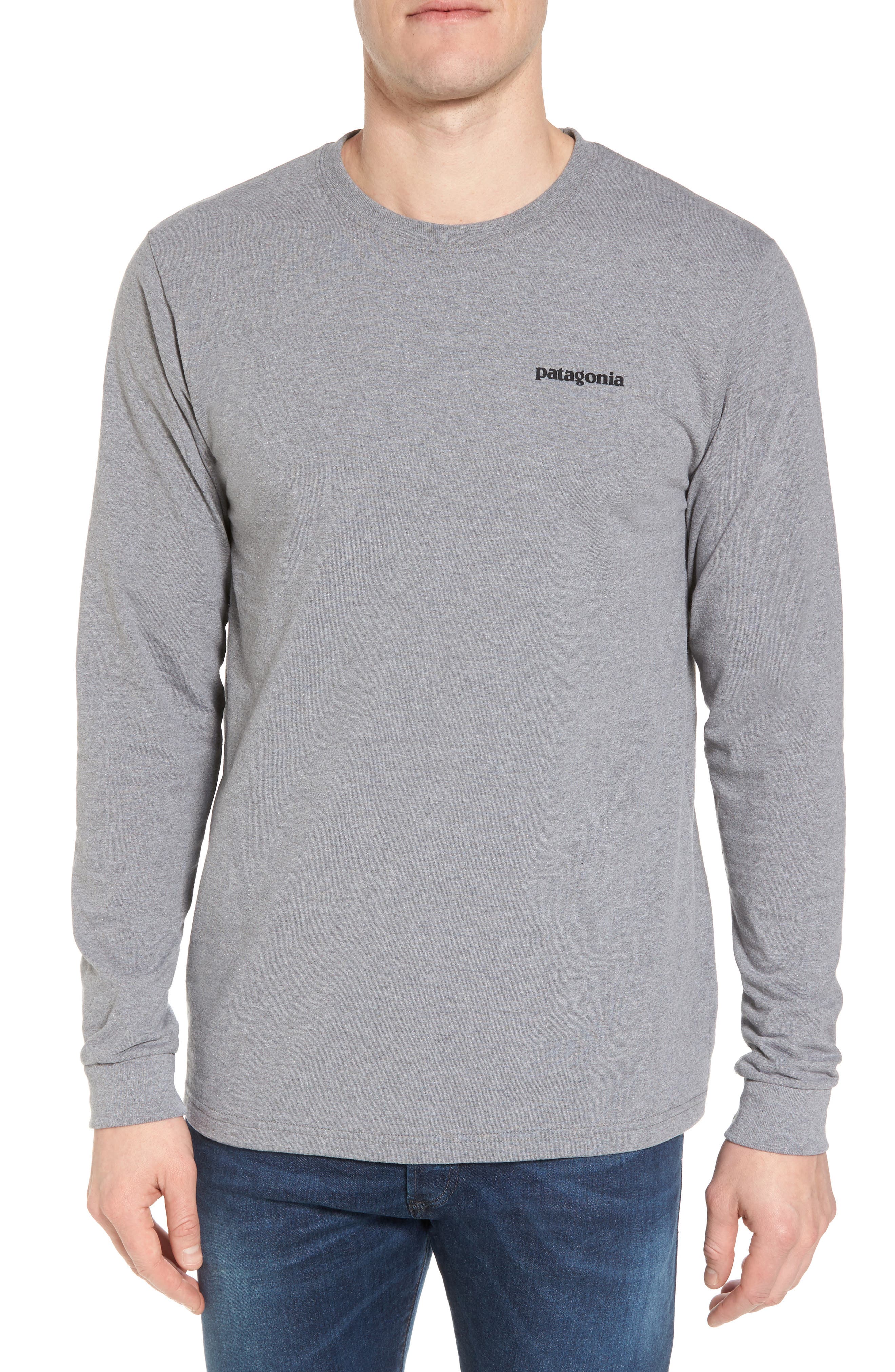Patagonia Responsibili-Tee Long Sleeve T-Shirt, Grey