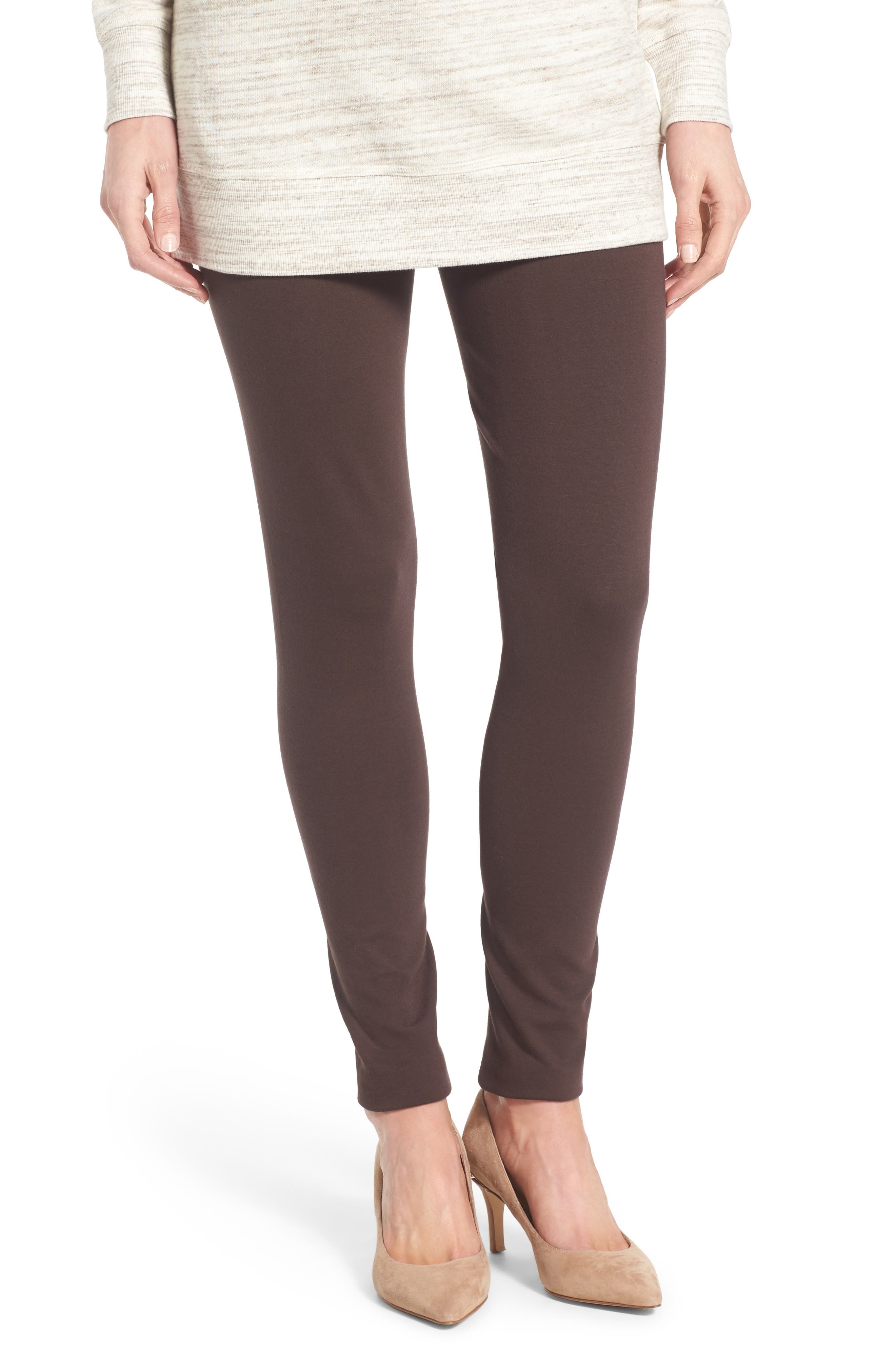 Two By Vince Camuto Seamed Back Leggings, Brown
