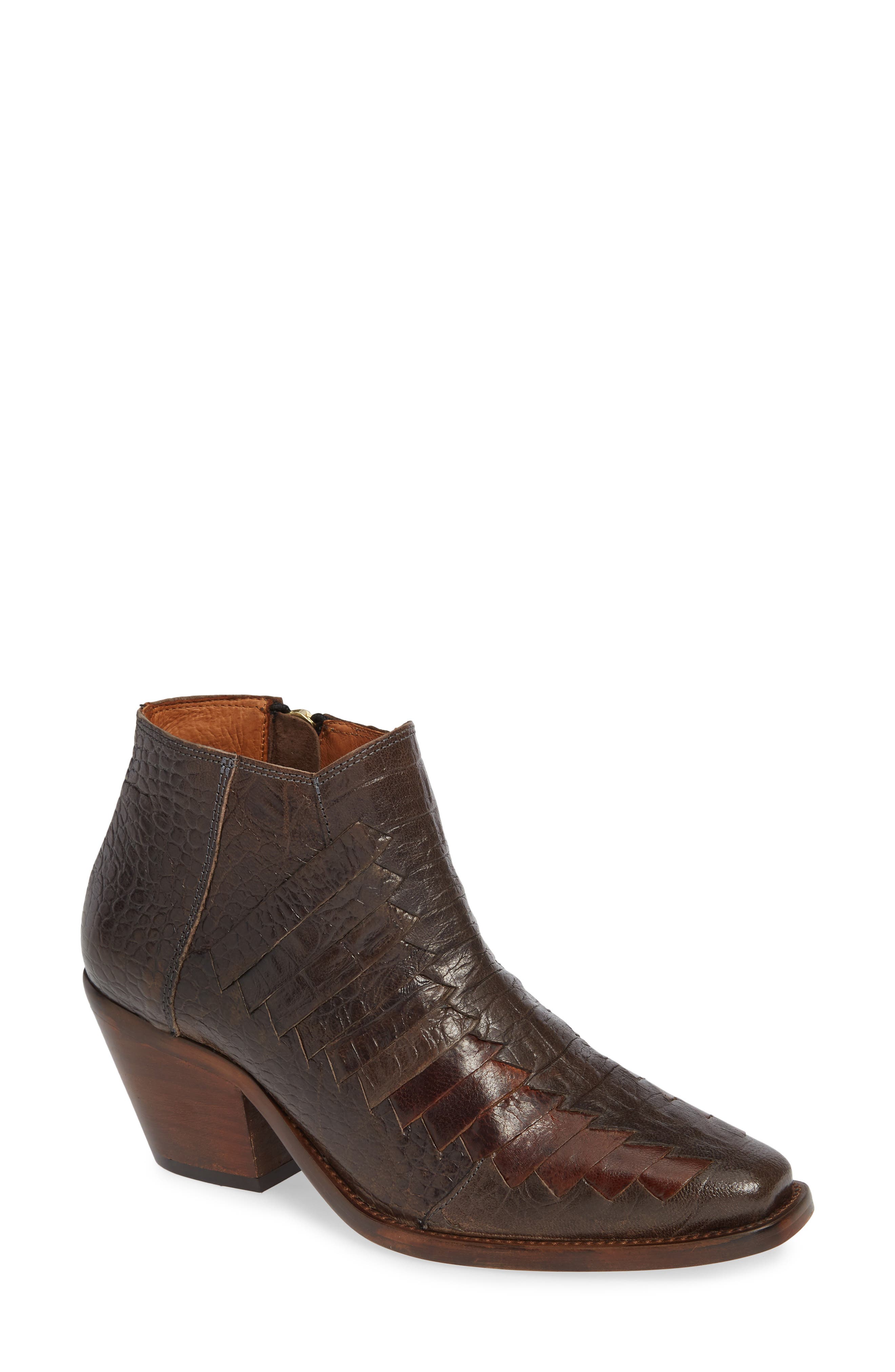 Free People Emmett Western Bootie, Brown