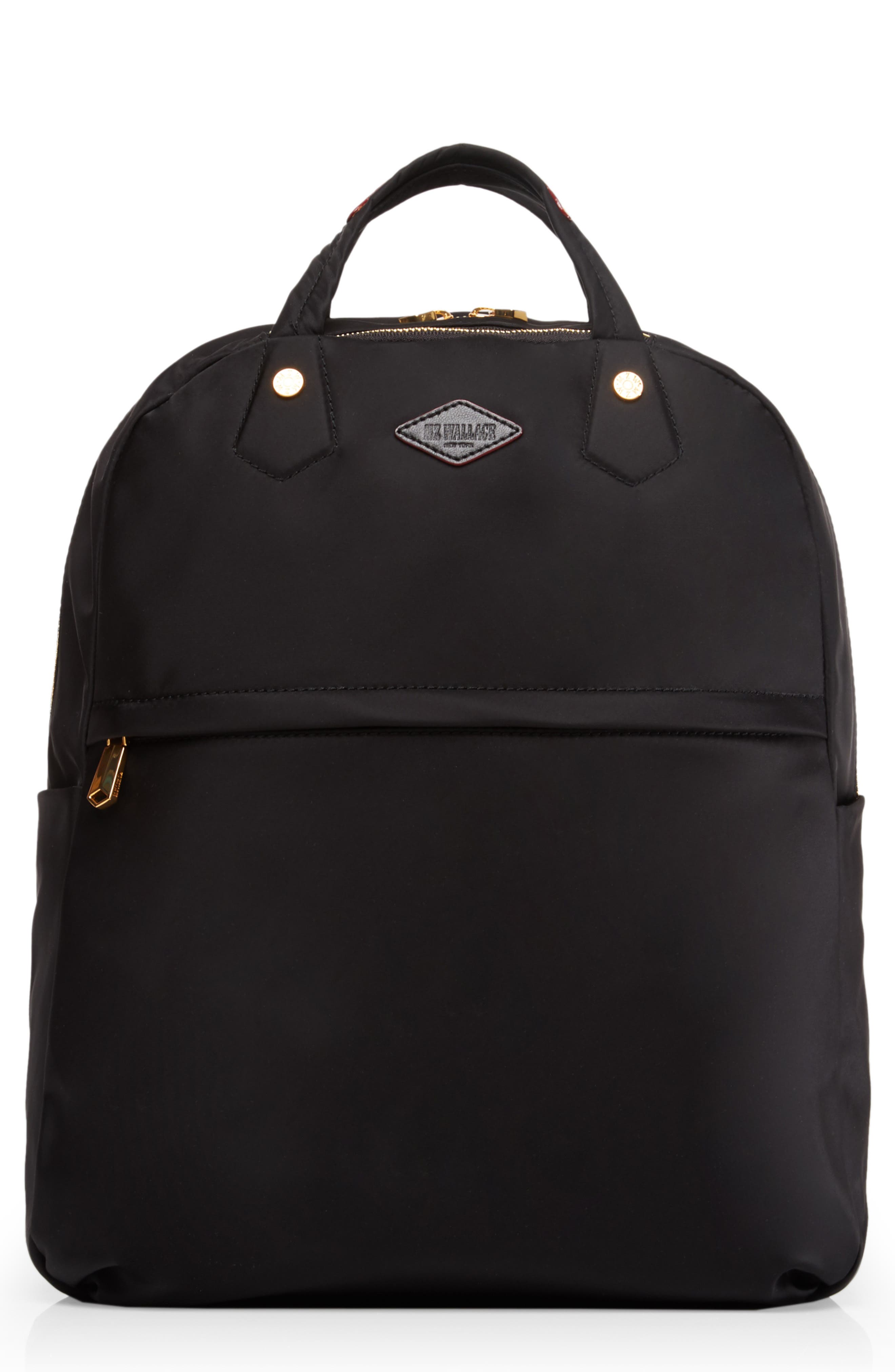 Mz Wallace SOHO NYLON BACKPACK - BLACK