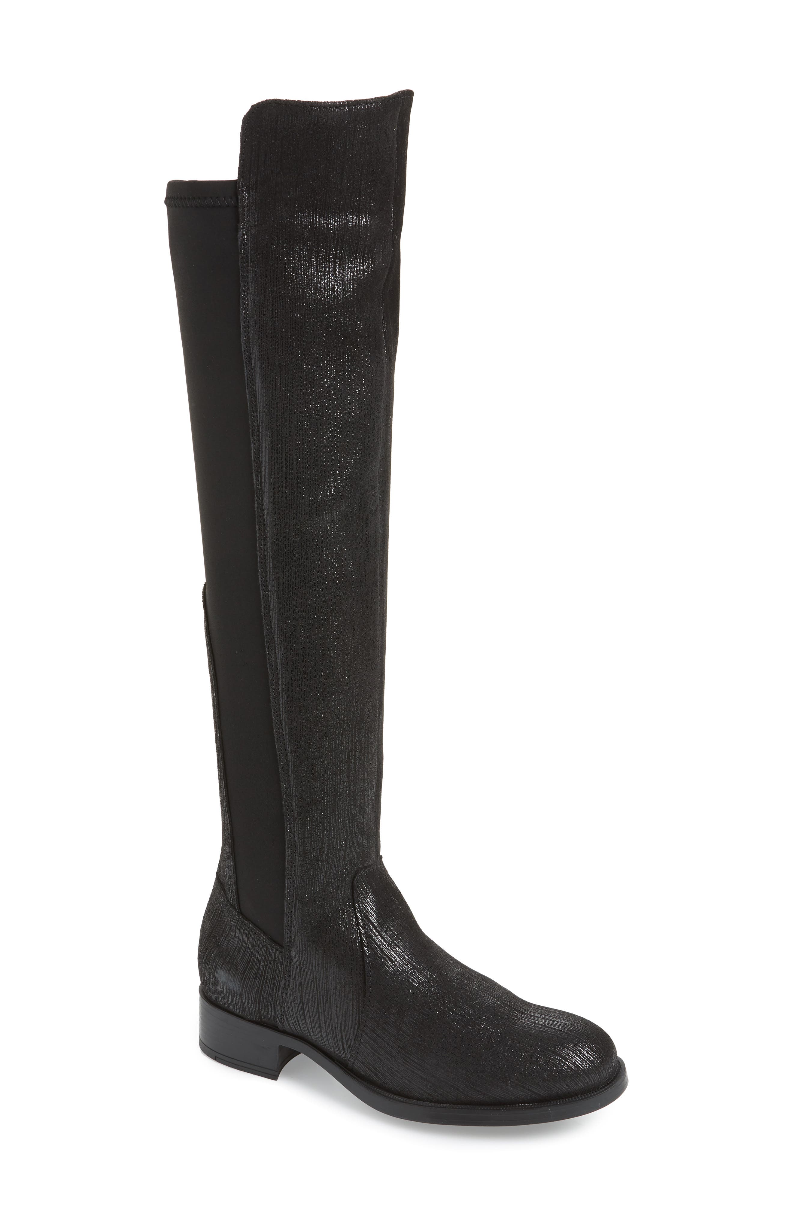 Bos. & Co. Bunt Waterproof Over The Knee Boot - Black