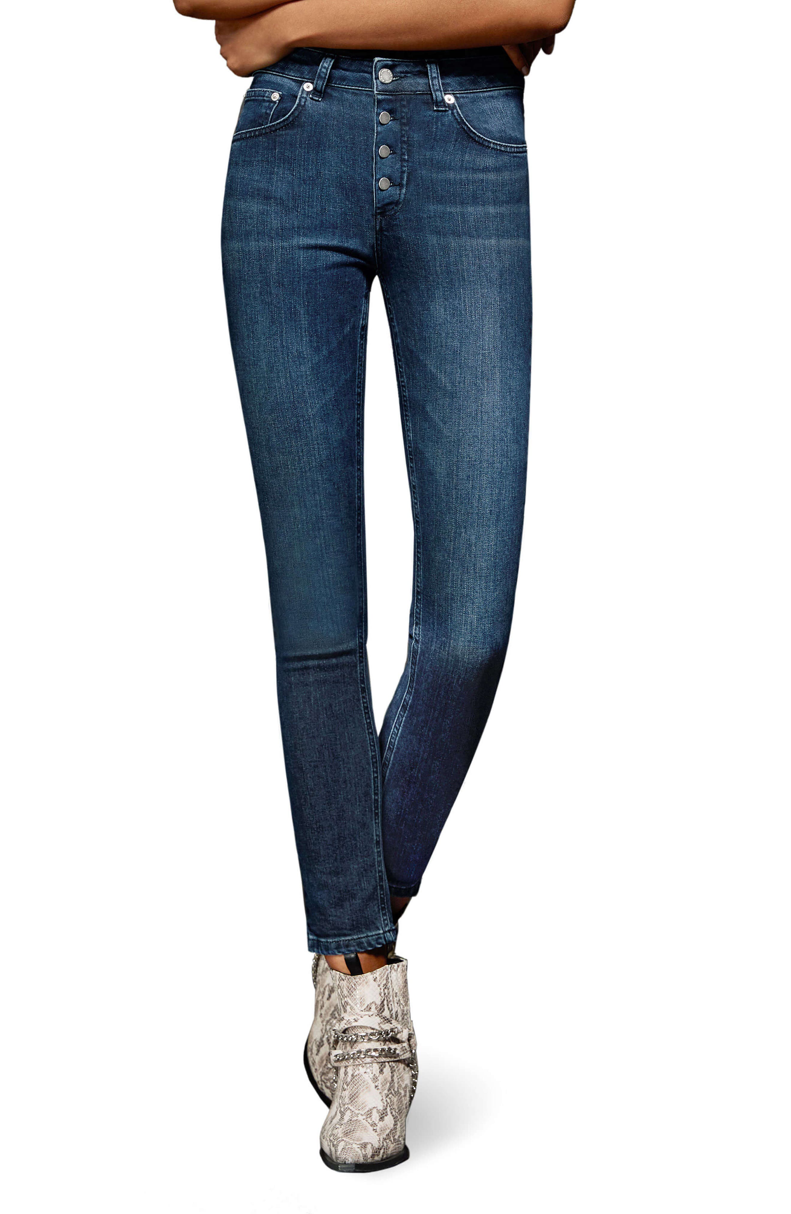 Women's Anine Bing Frida High Waist Skinny Jeans Women's Anine Bing Frida High Waist Skinny Jeans