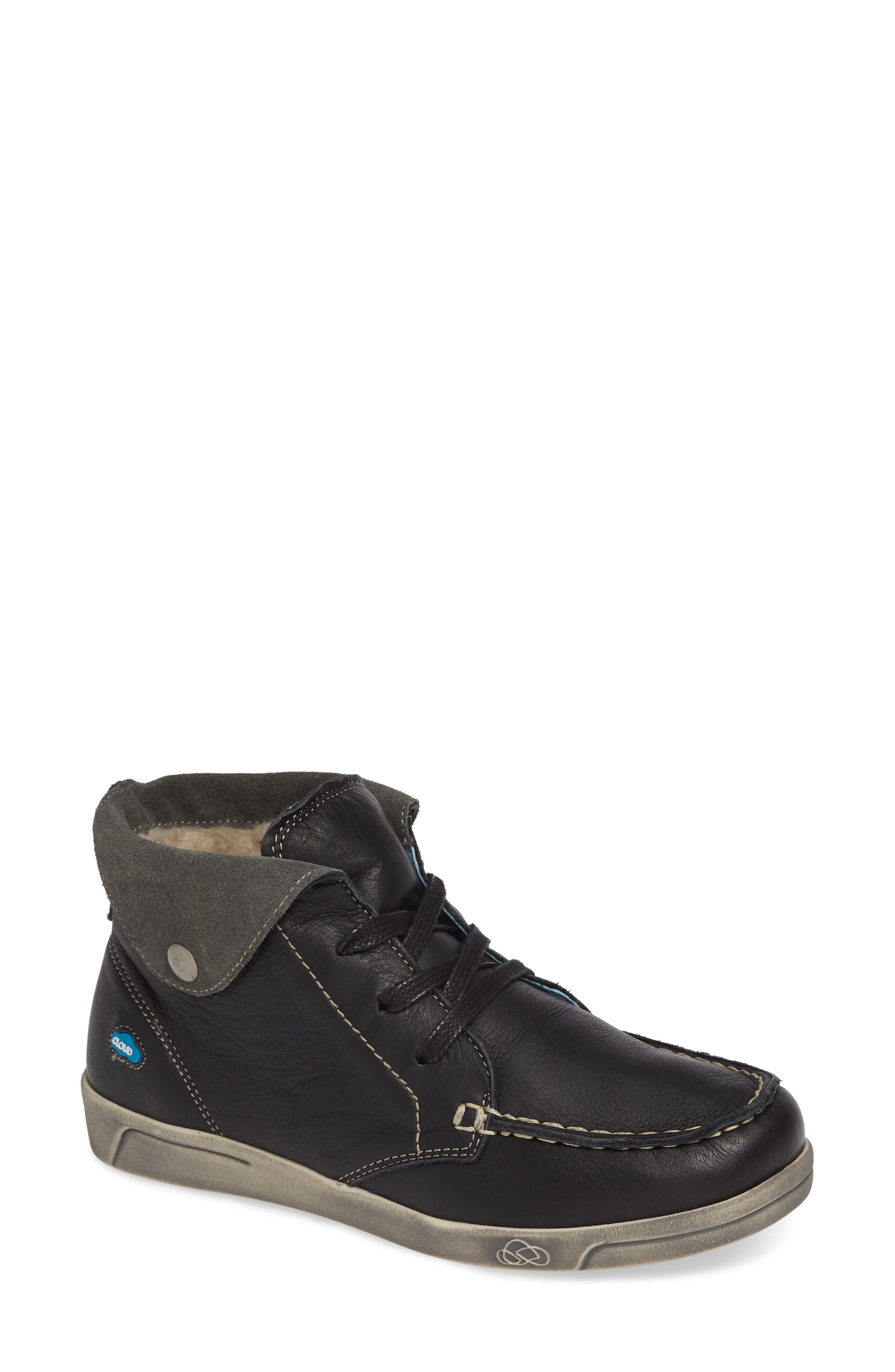 Cloud Adrik Wool Lined Bootie - Black