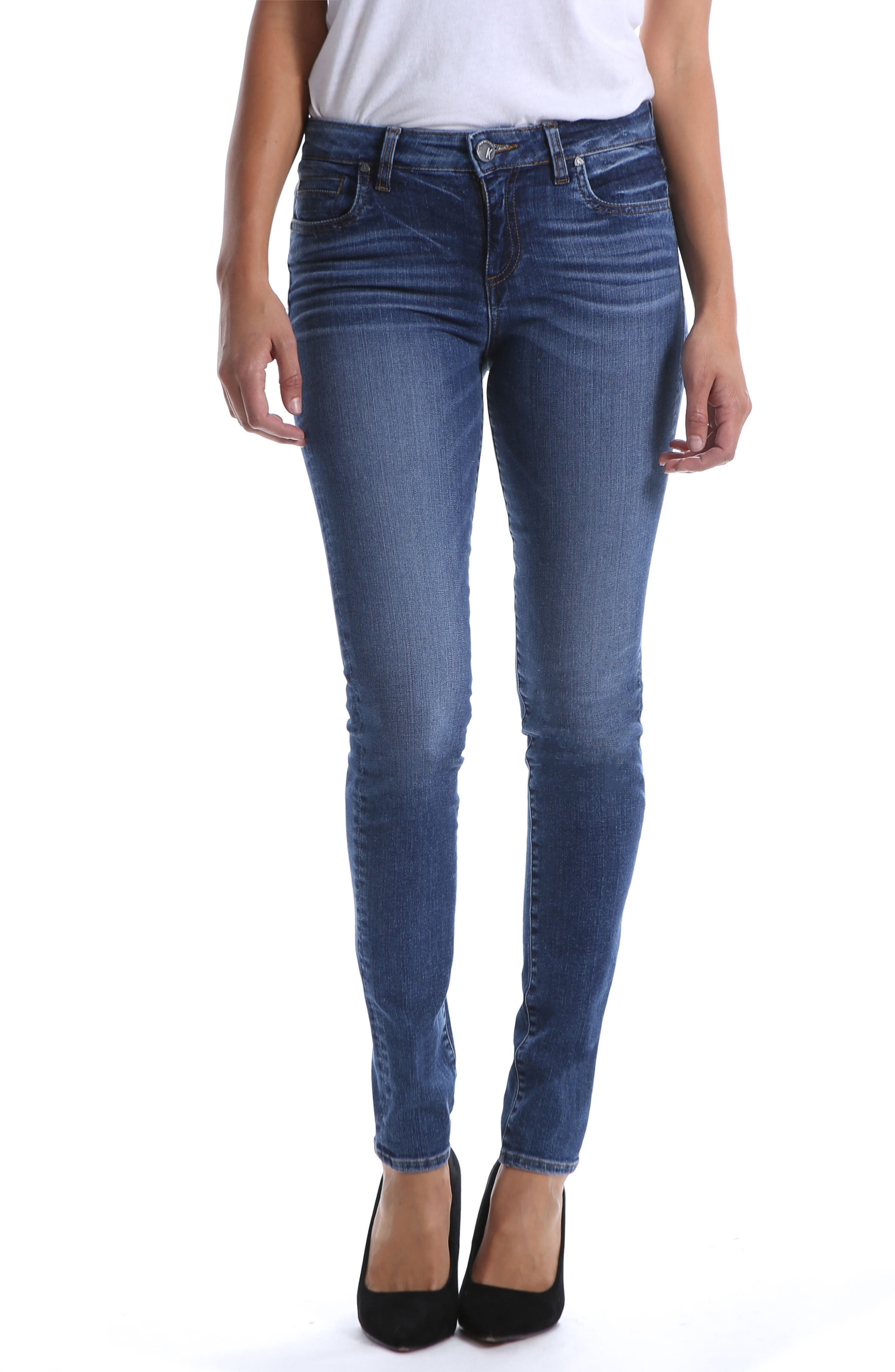 Kut From The Kloth Diana Skinny Jeans, Blue