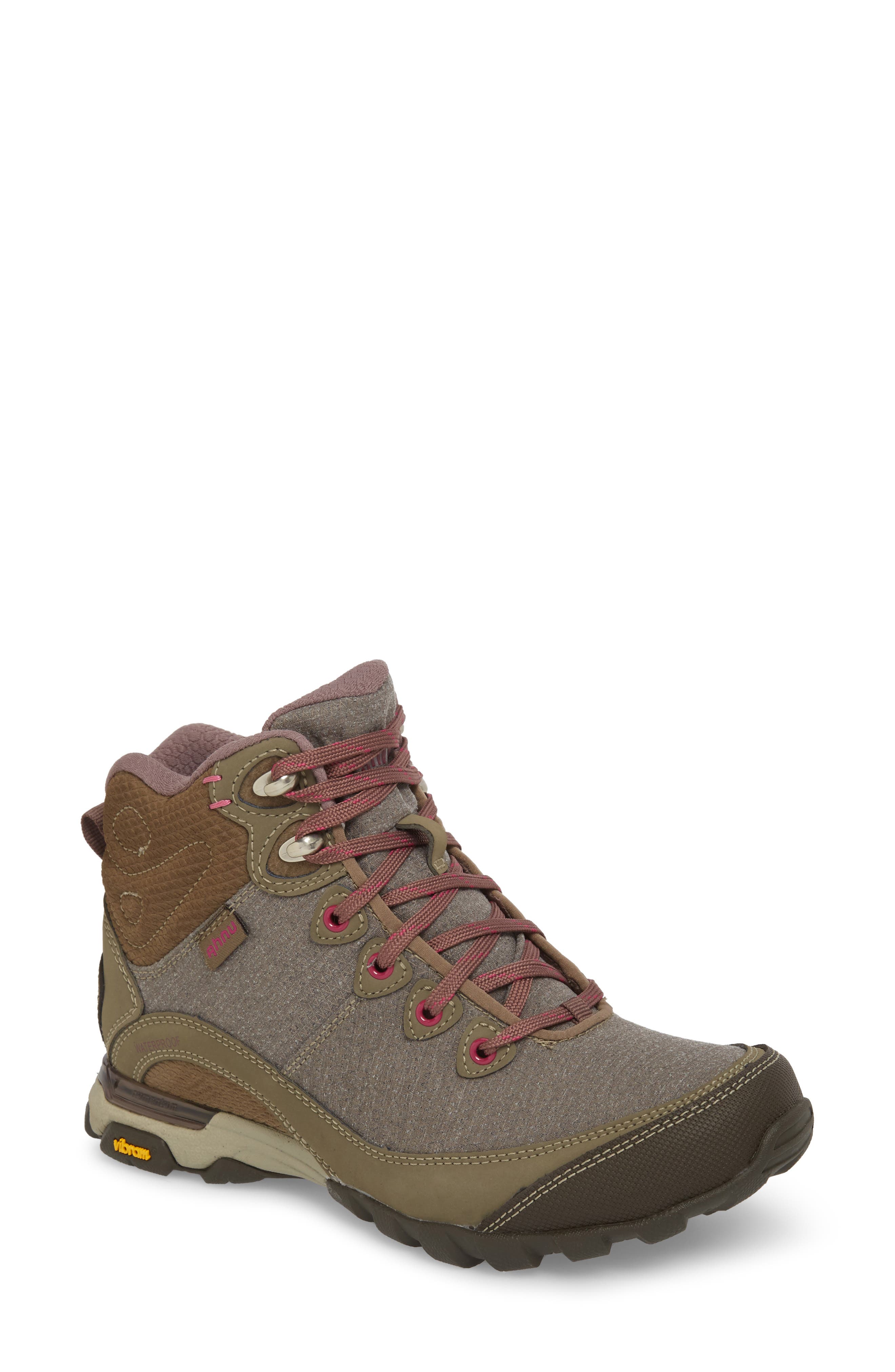 Ahnu By Teva Sugarpine Ii Waterproof Hiking Boot- Brown