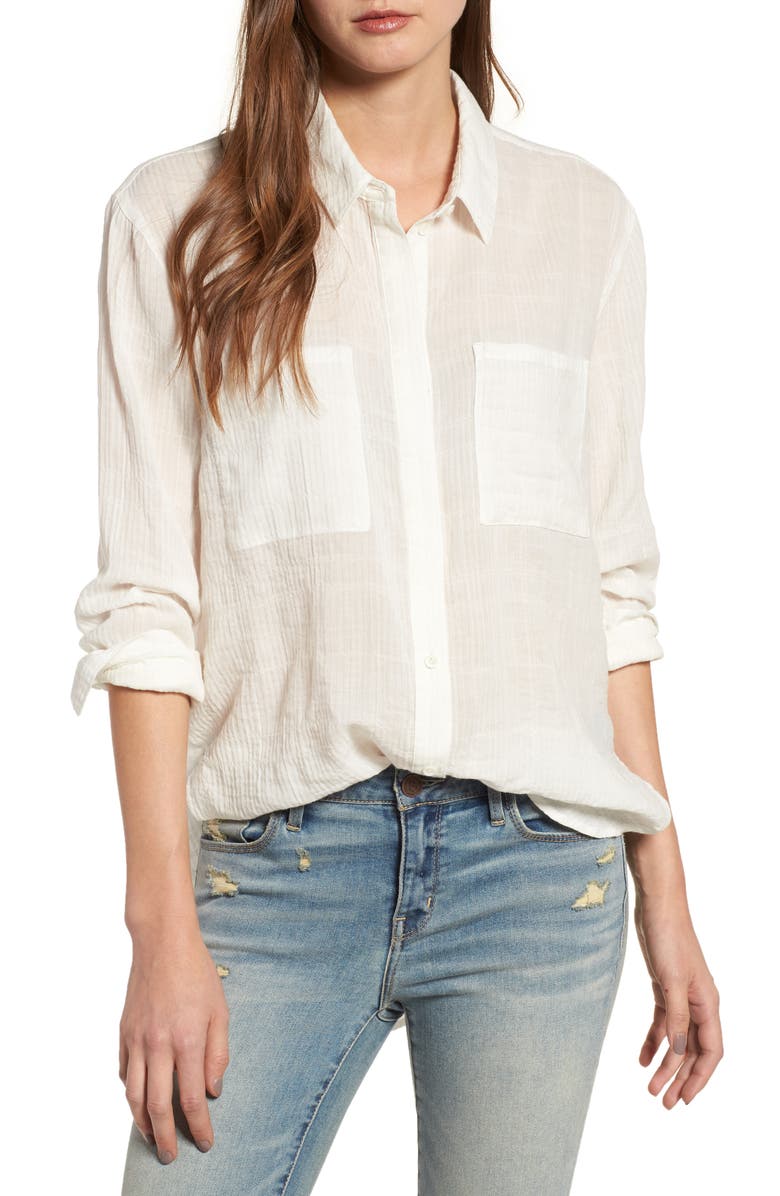 Treasure & Bond Crinkle Shirt | Nordstrom