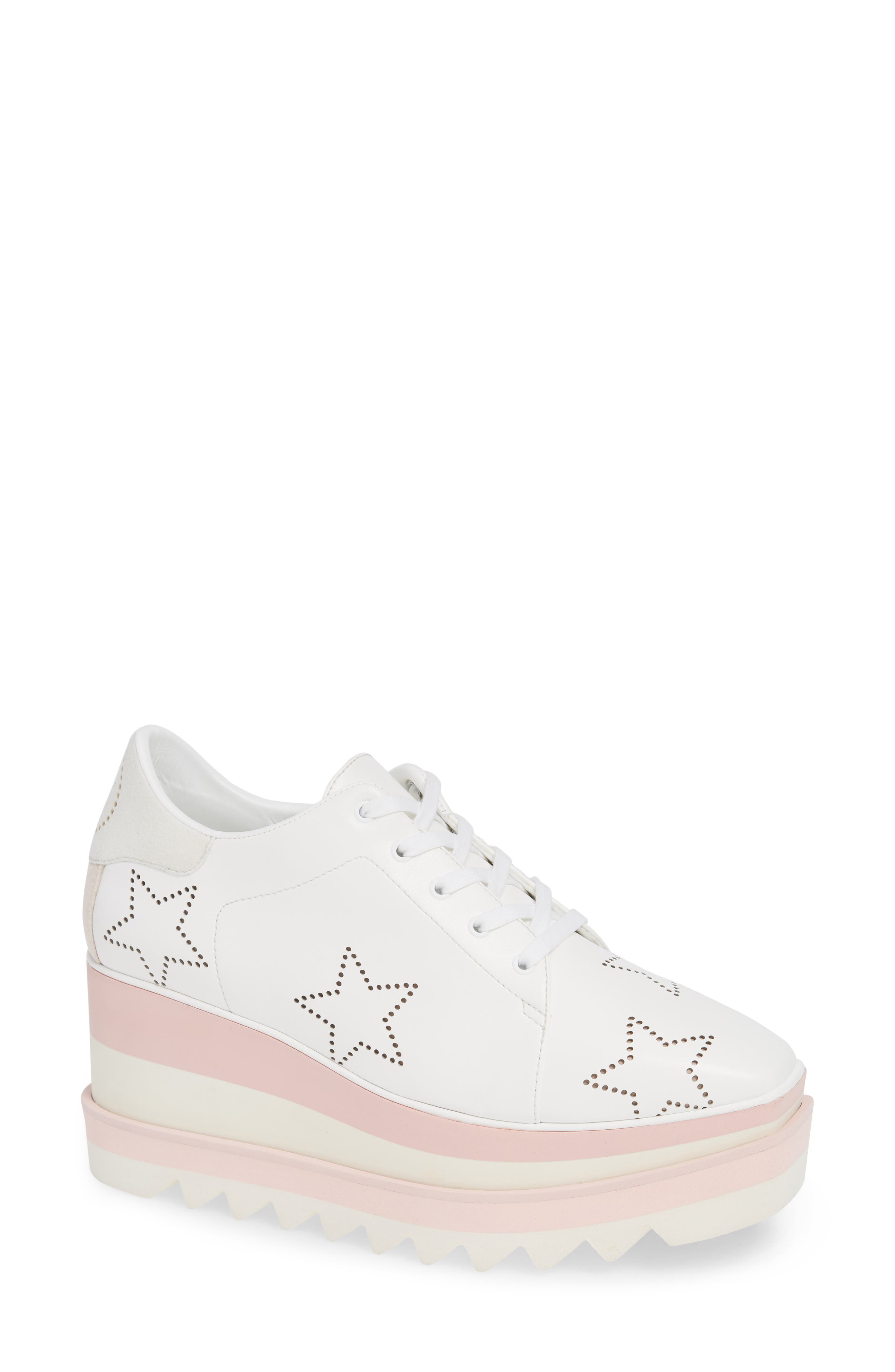 Stella Mccartney Elyse Platform Sneaker, White