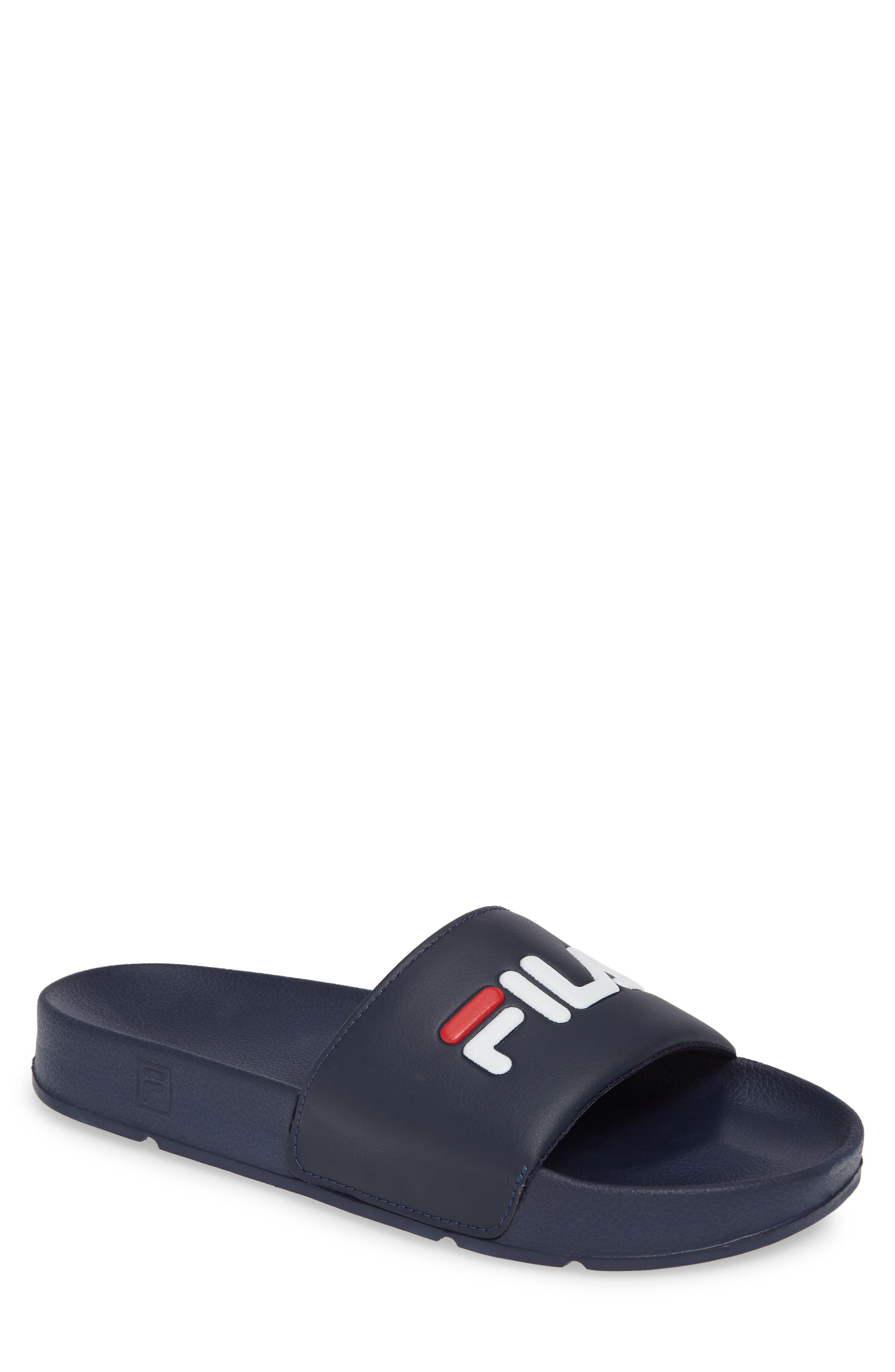 UPC 789482851453 product image for Men's Fila Sport Slide, Size 12 M - Blue | upcitemdb.com