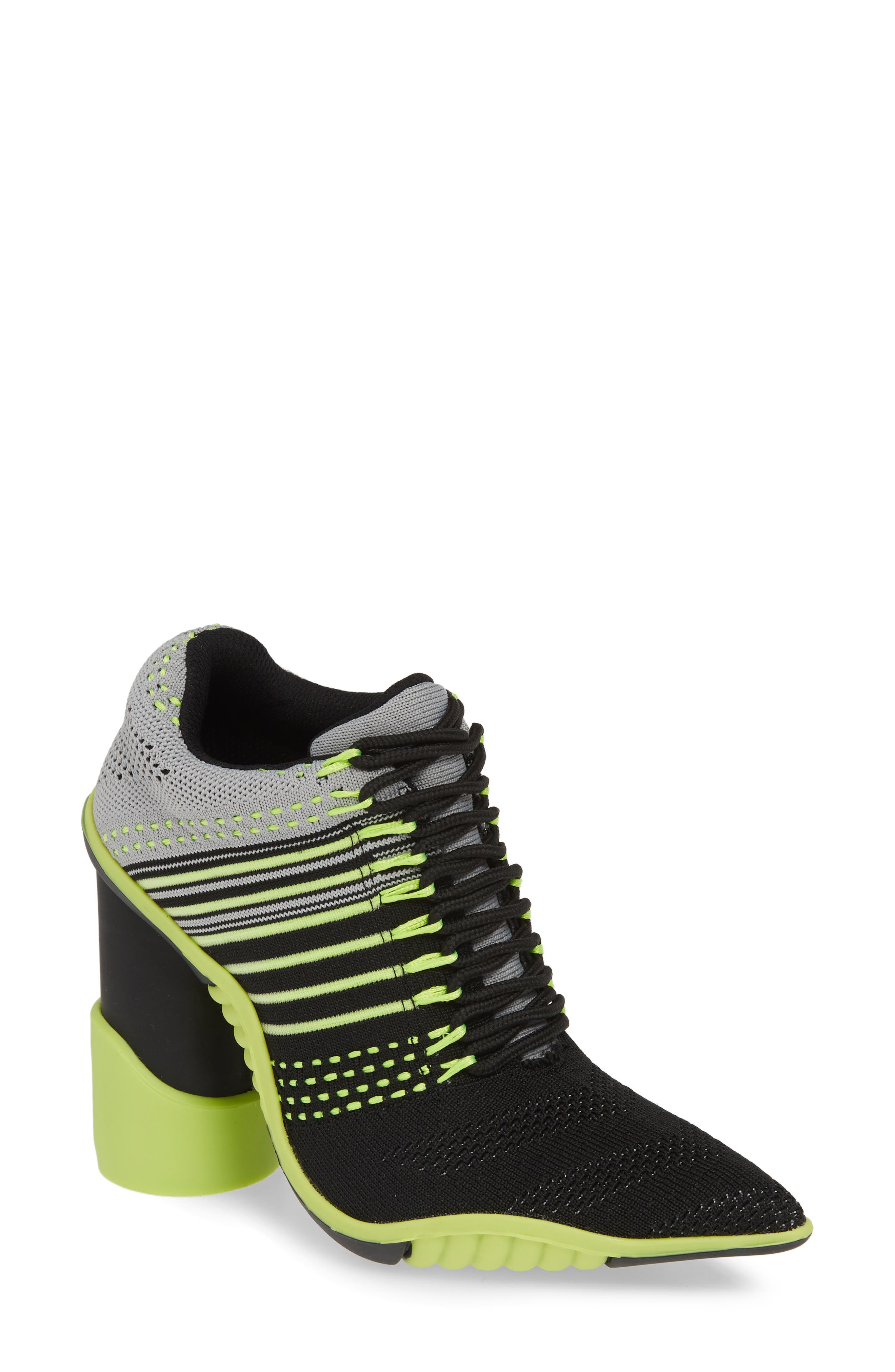 Jeffrey Campbell Sport Block Heel Bootie- Black